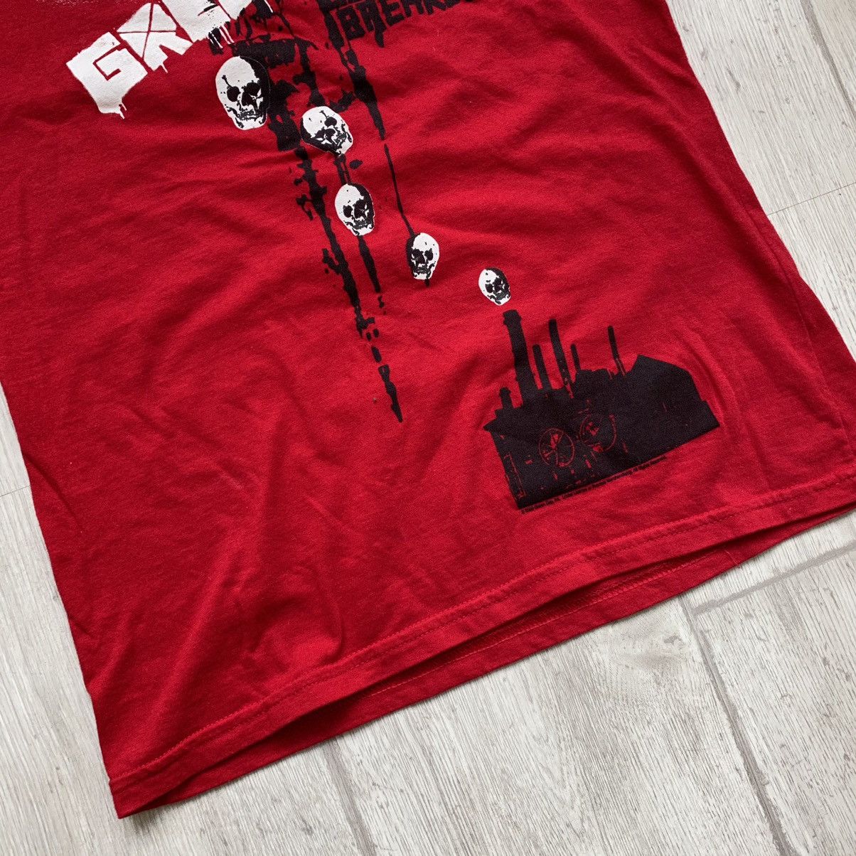 Affliction 💀 Vintage 00s Green Day Rock Band tee Y2K Size M / US 6-8 / IT 42-44 - 3 Thumbnail