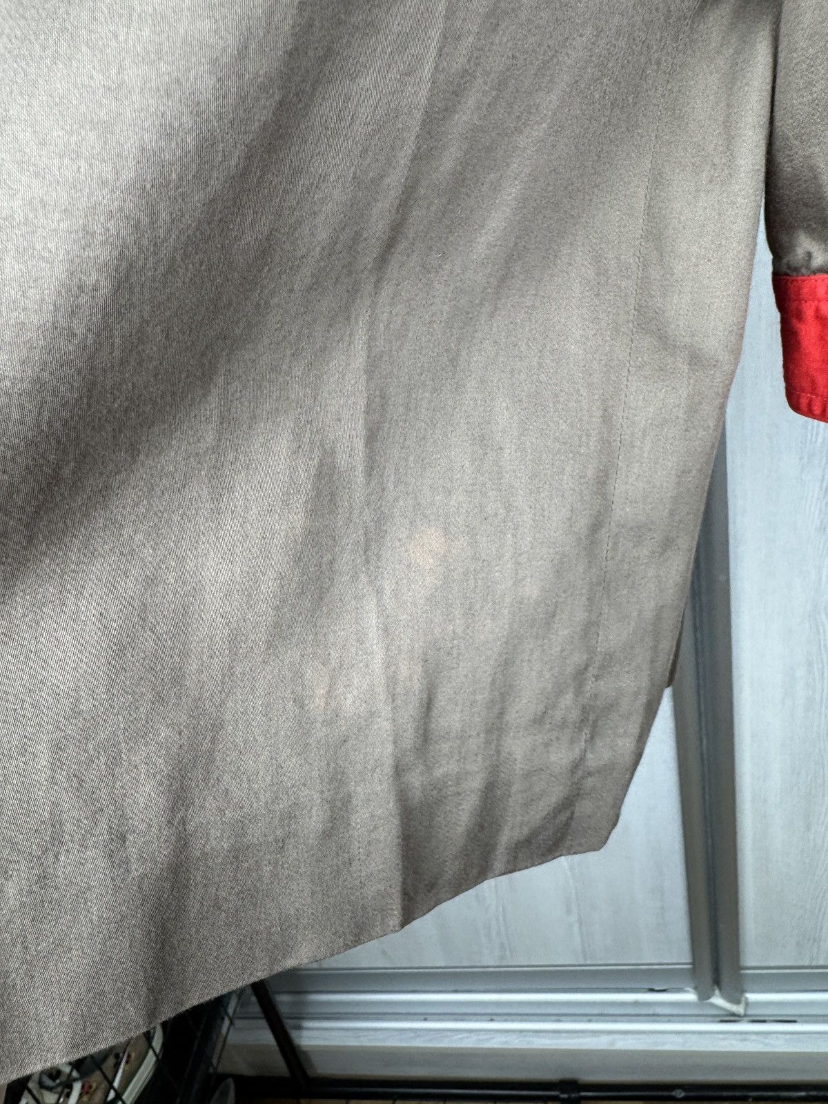 Nina Ricci × Vintage NINA RICCI Boutique Vintage brown red collar cotton blouse Size M / US 6-8 / IT 42-44 - 8 Thumbnail