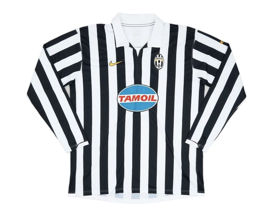 Nike 06/07 Juventus Home Long Sleeve Nike XL - Excellent Size US XL / EU 56 / 4 - 1 Thumbnail