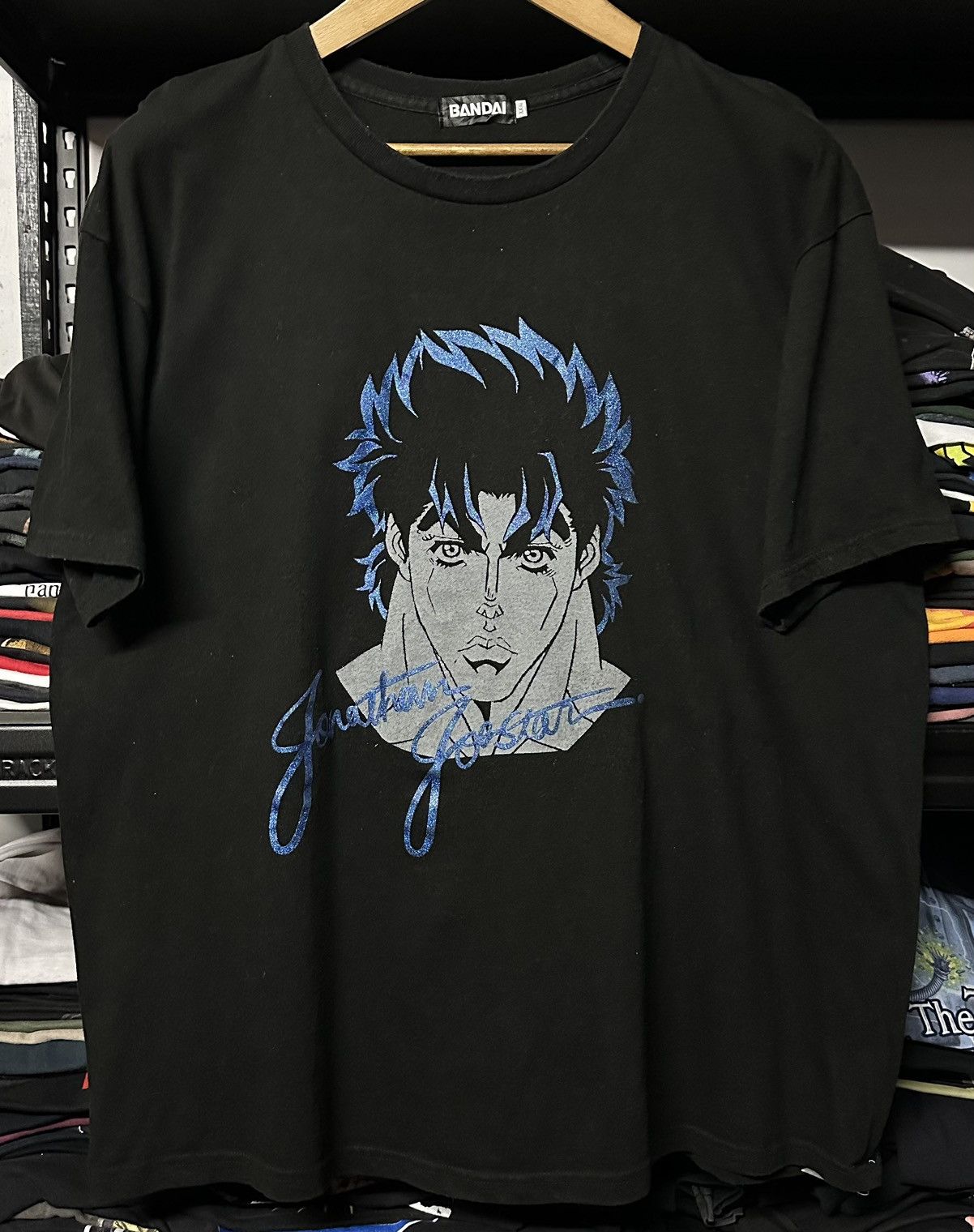 Anime × Vintage Vintage Anime Japanese Jonathan Joestar Bandai Faded Tee Size US XXL / EU 58 / 5 - 1 Thumbnail