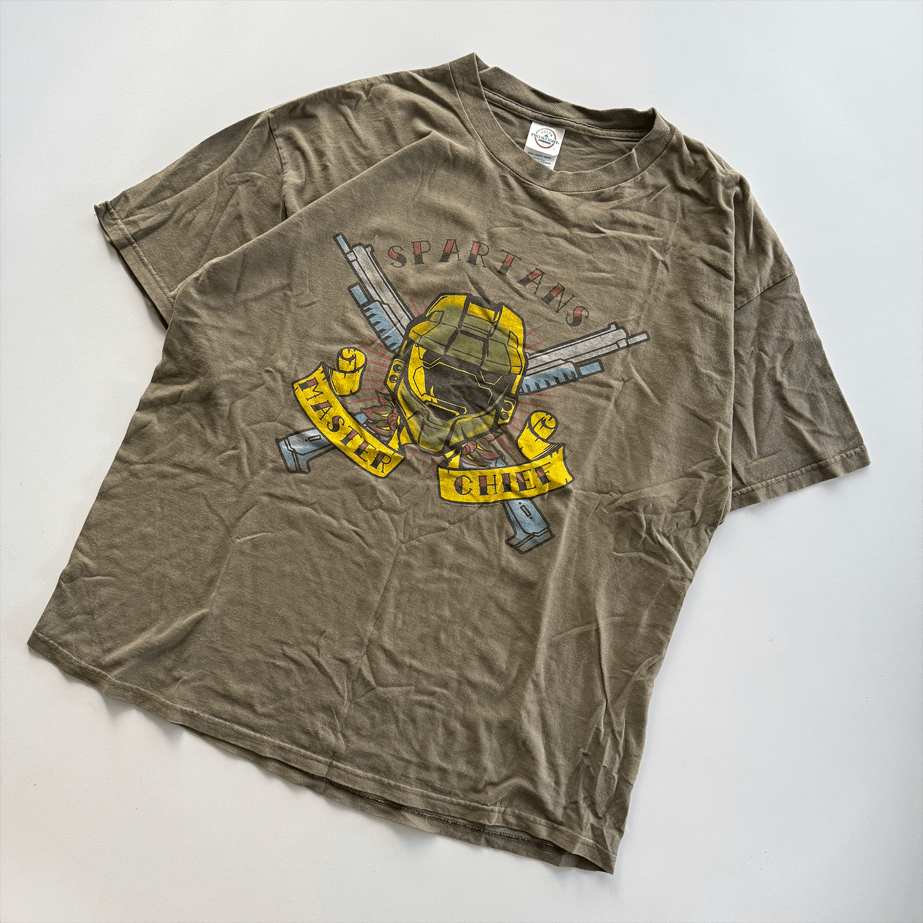 Vintage 2007 Vintage Halo 3 "Spartans" Master Chief Promo Tee Size US L / EU 52-54 / 3 - 2 Thumbnail
