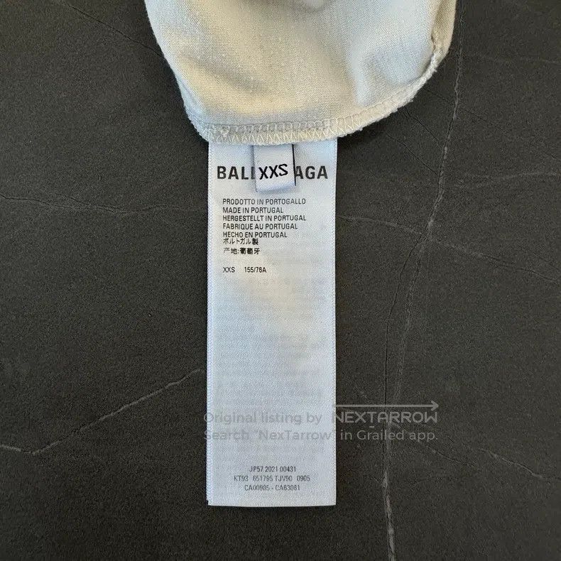 Balenciaga Balenciaga White Short Sleeve Size US XXS / EU 40 - 6 Thumbnail