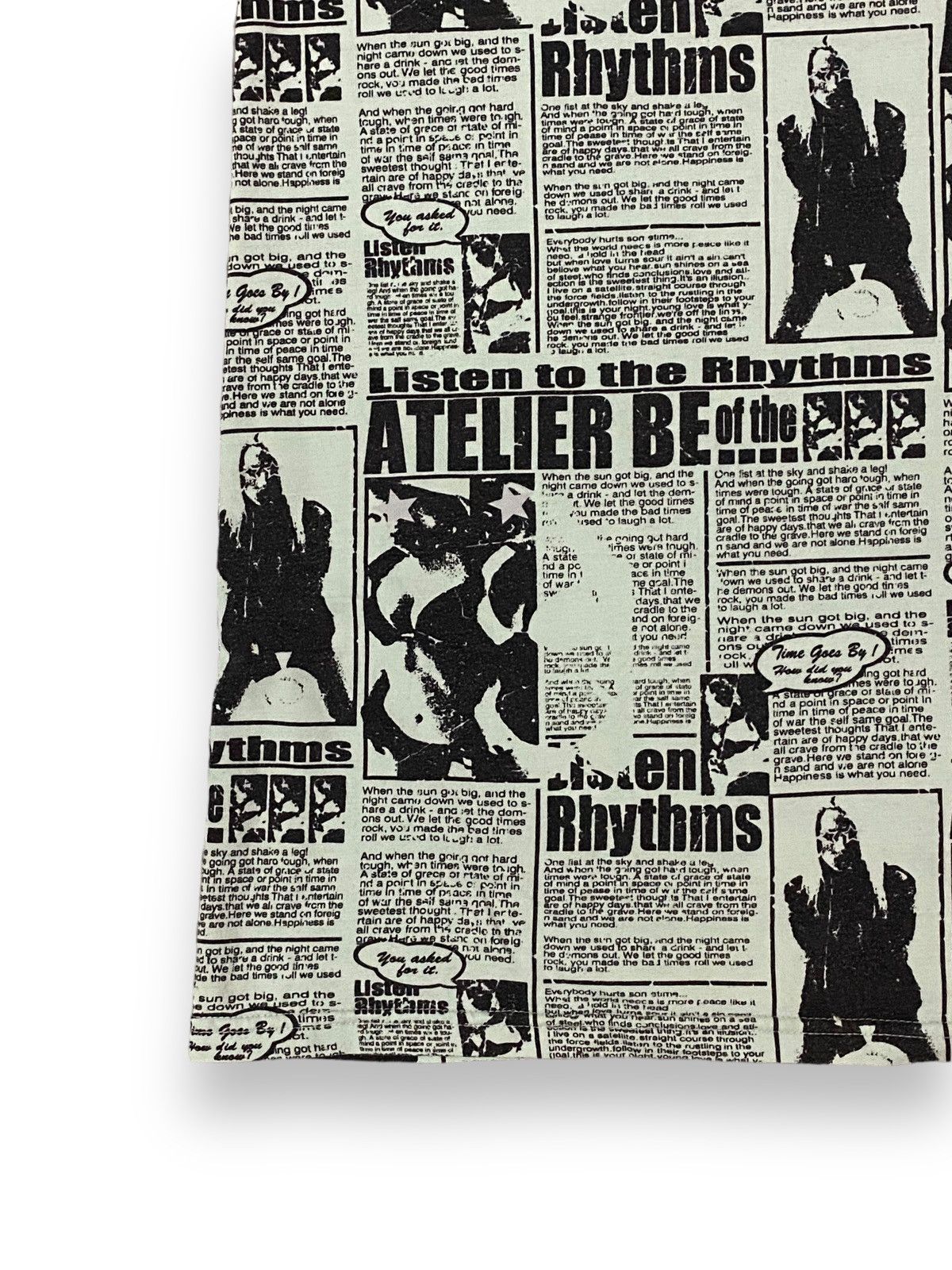 Hysteric Glamour × Japanese Brand ATELIER BE JAPAN NEWSPAPER FULLPRINT HYSTERIC STYLES Size L / US 10 / IT 46 - 7 Thumbnail