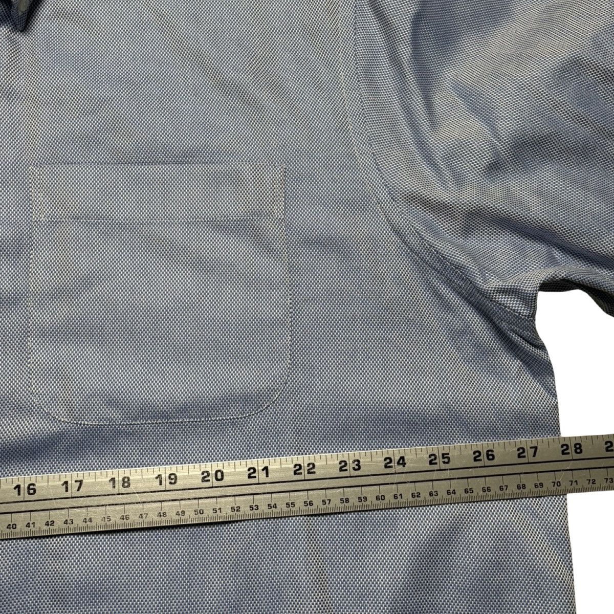 Peter Millar Peter Millar Long Sleeve Dress Shirt Blue Birds Eye Men’s XL Size US XL / EU 56 / 4 - 5 Thumbnail