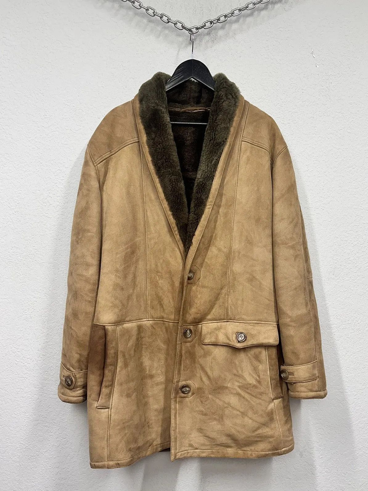Hysteric Glamour Leather Vintage Maison Mihara Coat IfSixWasNine GOA Size US M / EU 48-50 / 2 - 1 Thumbnail