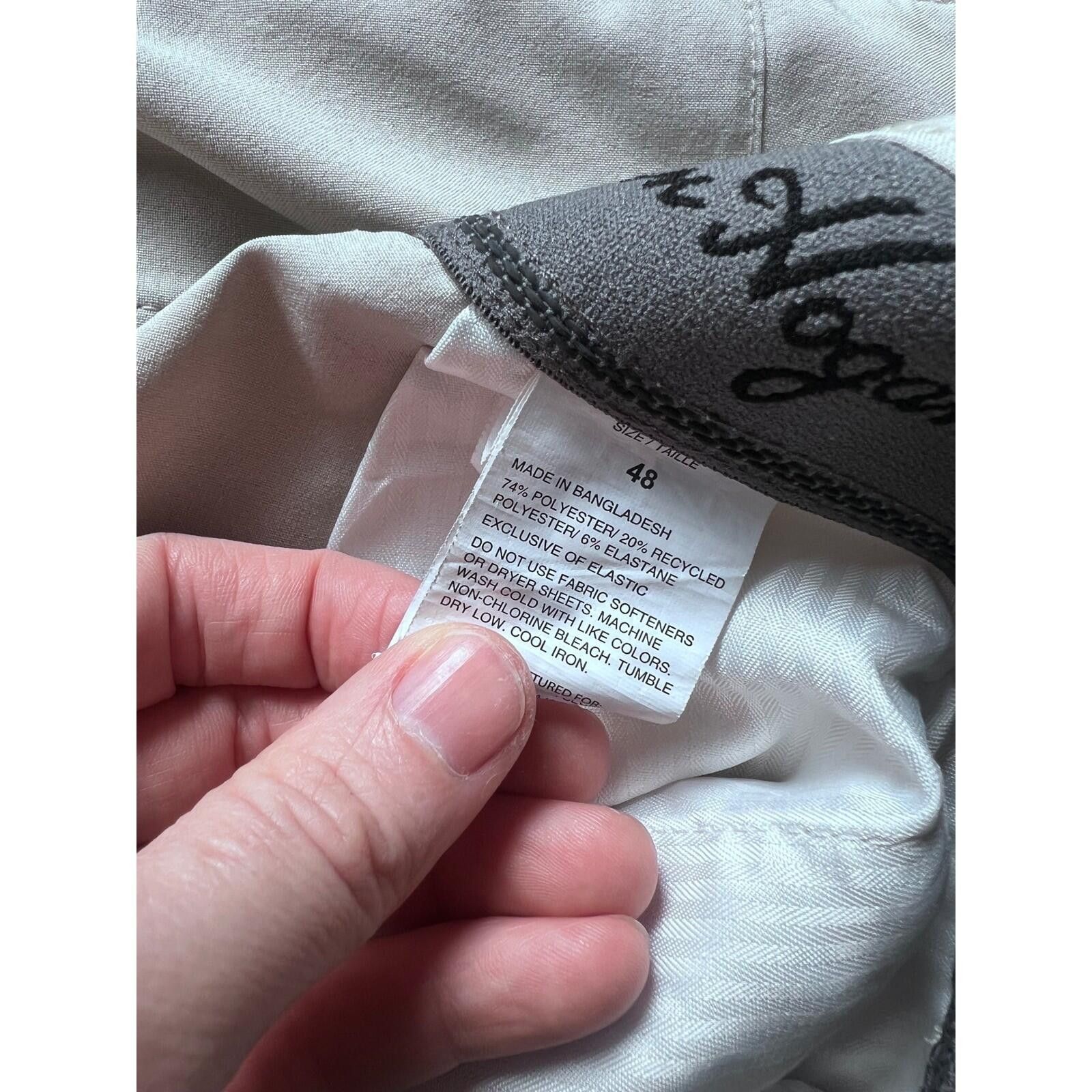 Other Ben Hogan Golf Shorts Mens 48 Light Gray Performance Stretch Size ONE SIZE - 6 Thumbnail