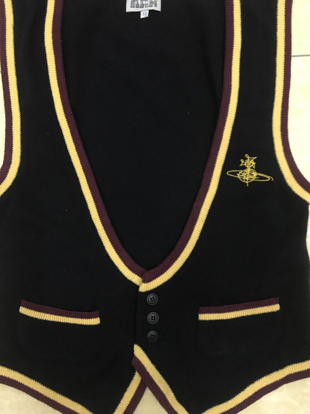 Vivienne Westwood Vivienne Westwood Vest Wool Size 44S - 4 Thumbnail