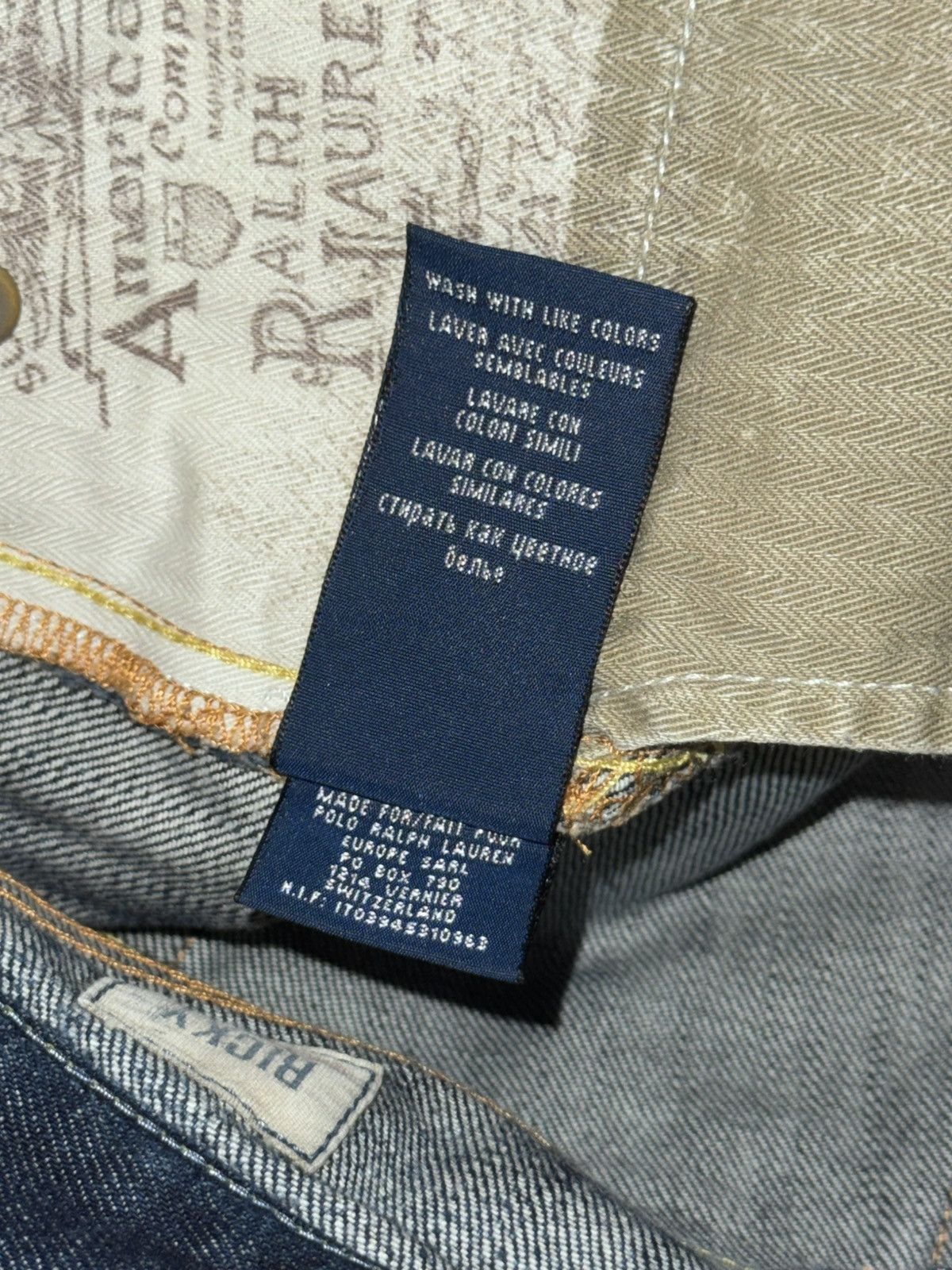 Ralph Lauren Ralph Lauren Blue Label Ricky 867 Bootcut Jeans 2007 W30 Size 31" - 4 Thumbnail