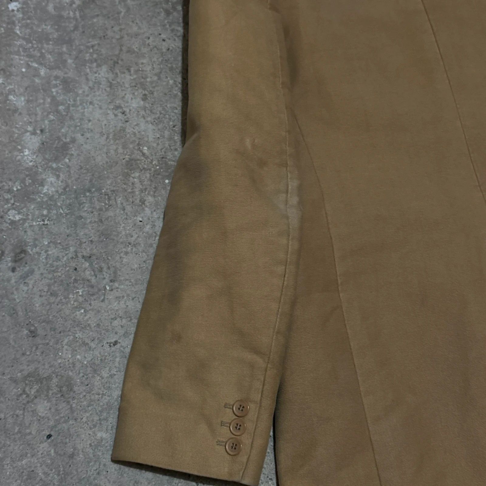 Helmut Lang 90s Helmut Lang heavy moleskin cotton chesterfield coat Size US XL / EU 56 / 4 - 11 Thumbnail