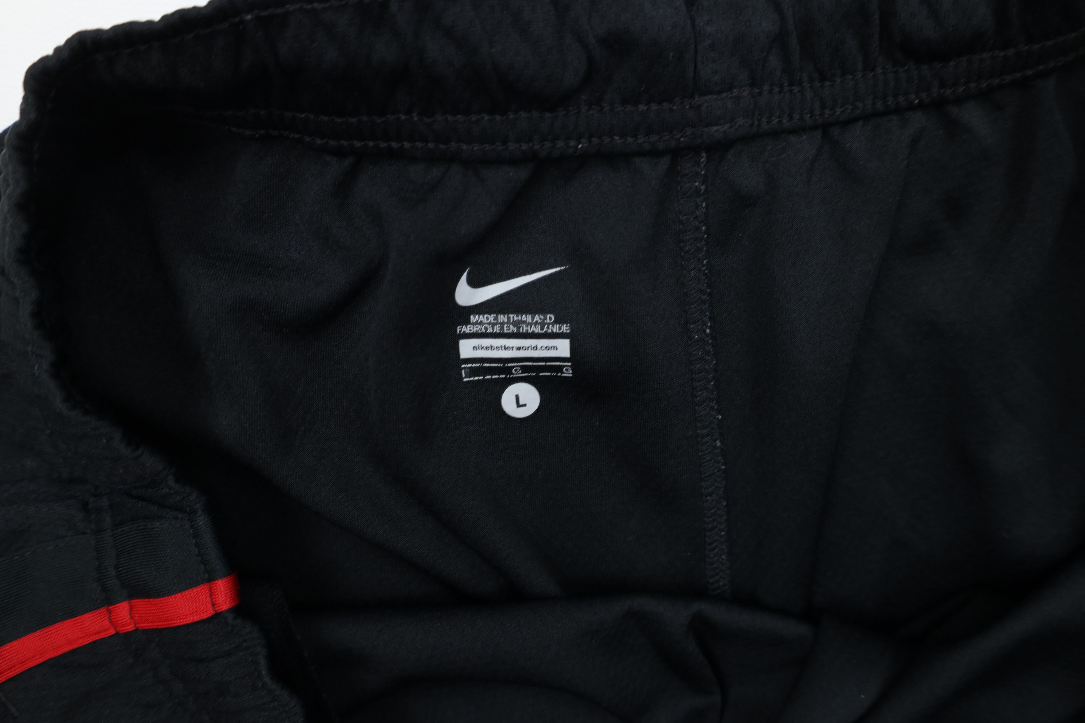 Nike × Vintage Vintage Y2K Nike Scott Mini Swoosh Above Knee Shorts Black Size US 34 / EU 50 - 7 Thumbnail