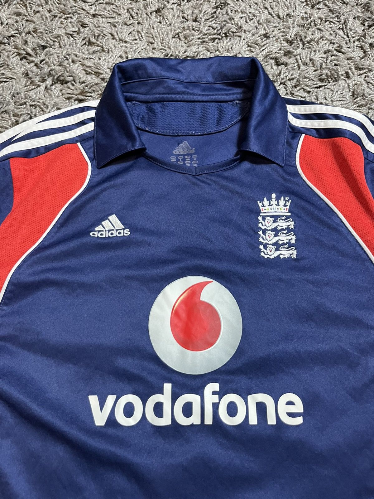 Adidas ADIDAS ENGLAND CRICKET 2008 TRIKOT SOCCER JERSEY TEE Size US M / EU 48-50 / 2 - 2 Thumbnail