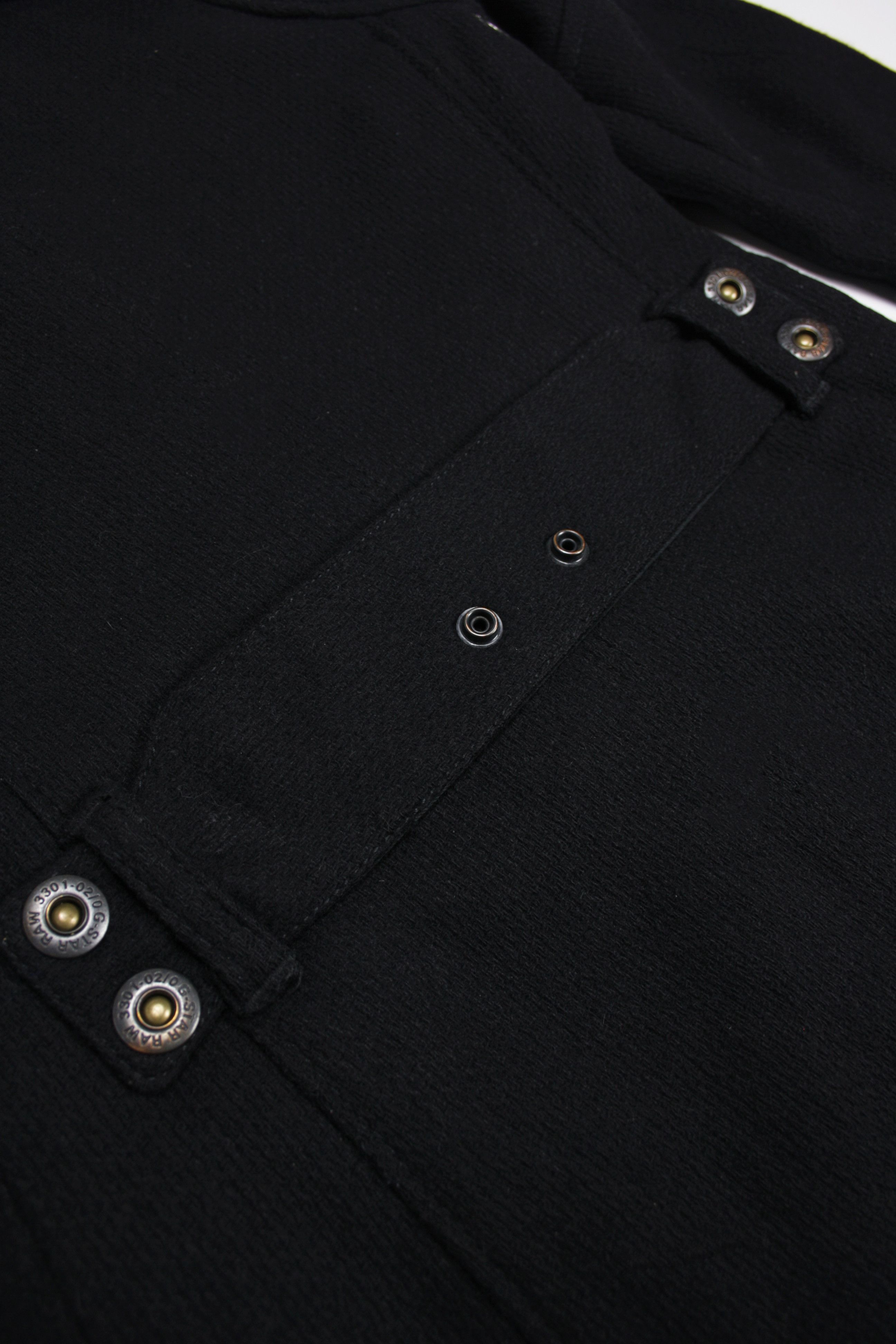 G-Star × Vintage G-Star Raw Y2K Heavy Wool Blend Captain Utility Coat Size S / US 4 / IT 40 - 4 Thumbnail