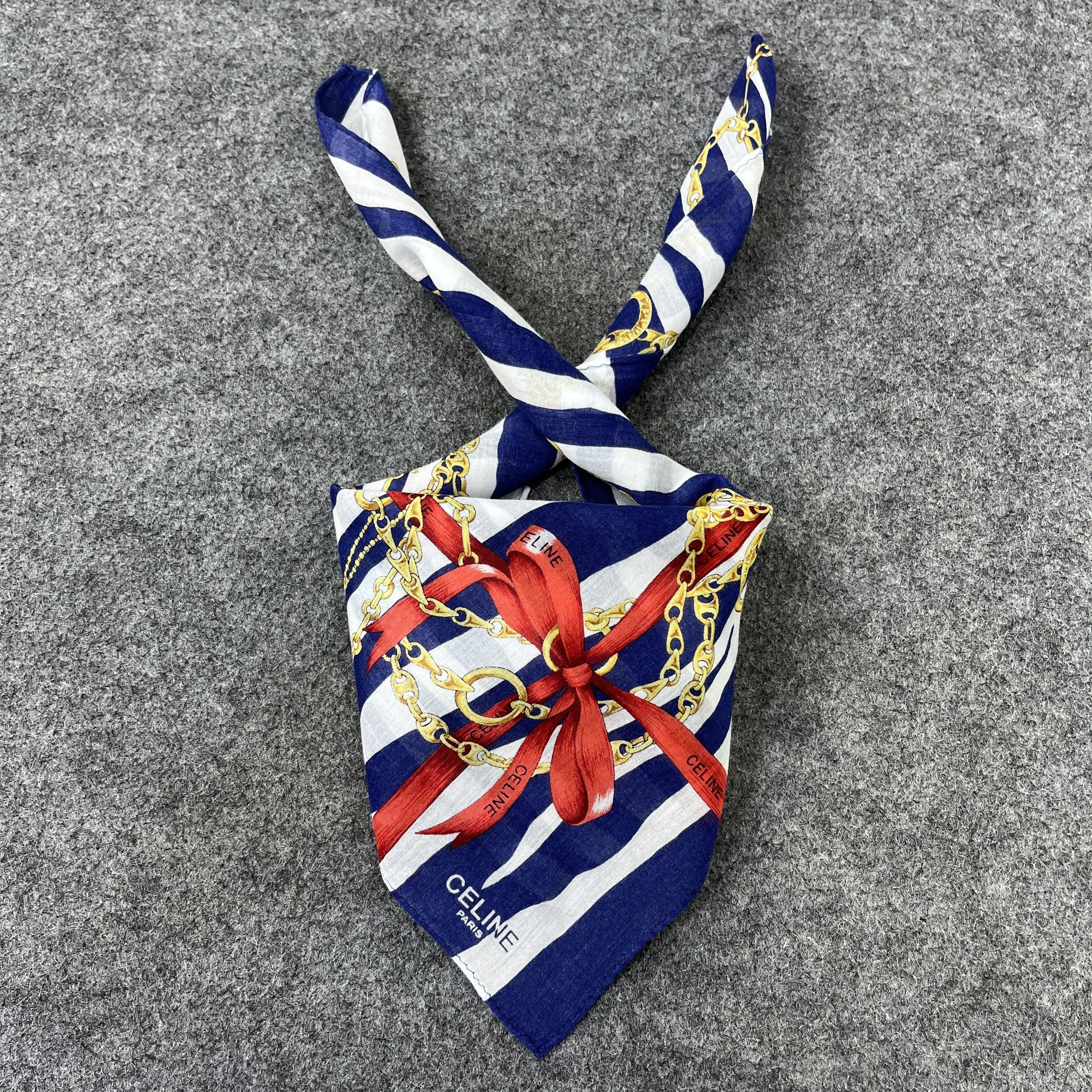 Celine Celine Handkerchief / Bandana / Neckerchief B690 Size ONE SIZE - 1 Thumbnail