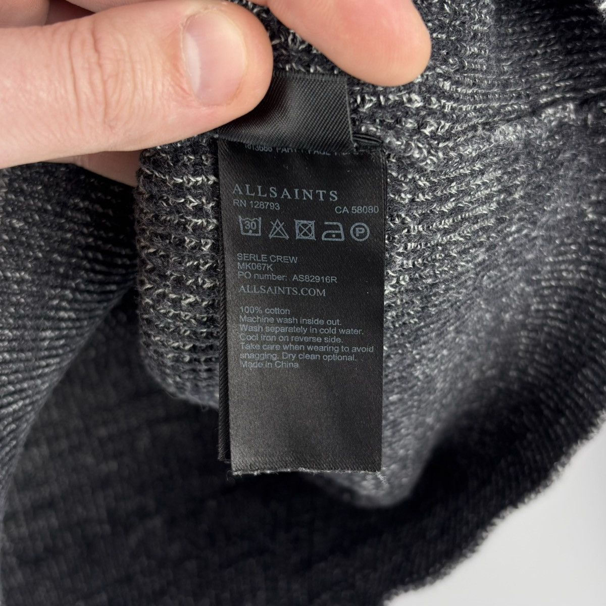 Allsaints Allsaint Serle Crew Knit Sweater Size US S / EU 44-46 / 1 - 11 Thumbnail