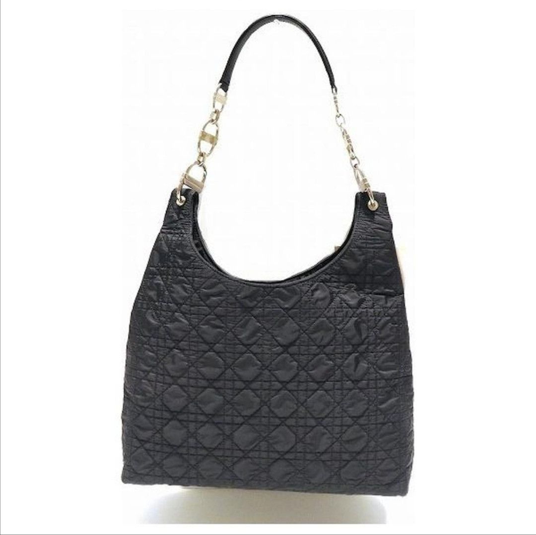 Christian Dior Monsieur Christian Dior One Shoulder RU1927 Black Handbag Size ONE SIZE - 1 Thumbnail