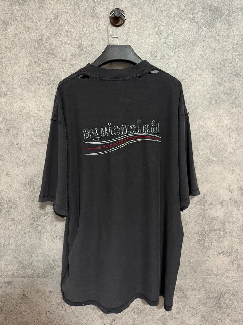 Balenciaga Balenciaga New Reversible Coke Short Sleeve Tee Size US M / EU 48-50 / 2 - 5 Thumbnail