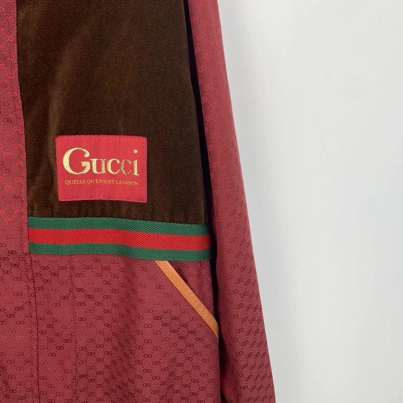 Gucci Gucci Color-blocking dark pattern double G full print long- Size US M / EU 48-50 / 2 - 4 Thumbnail