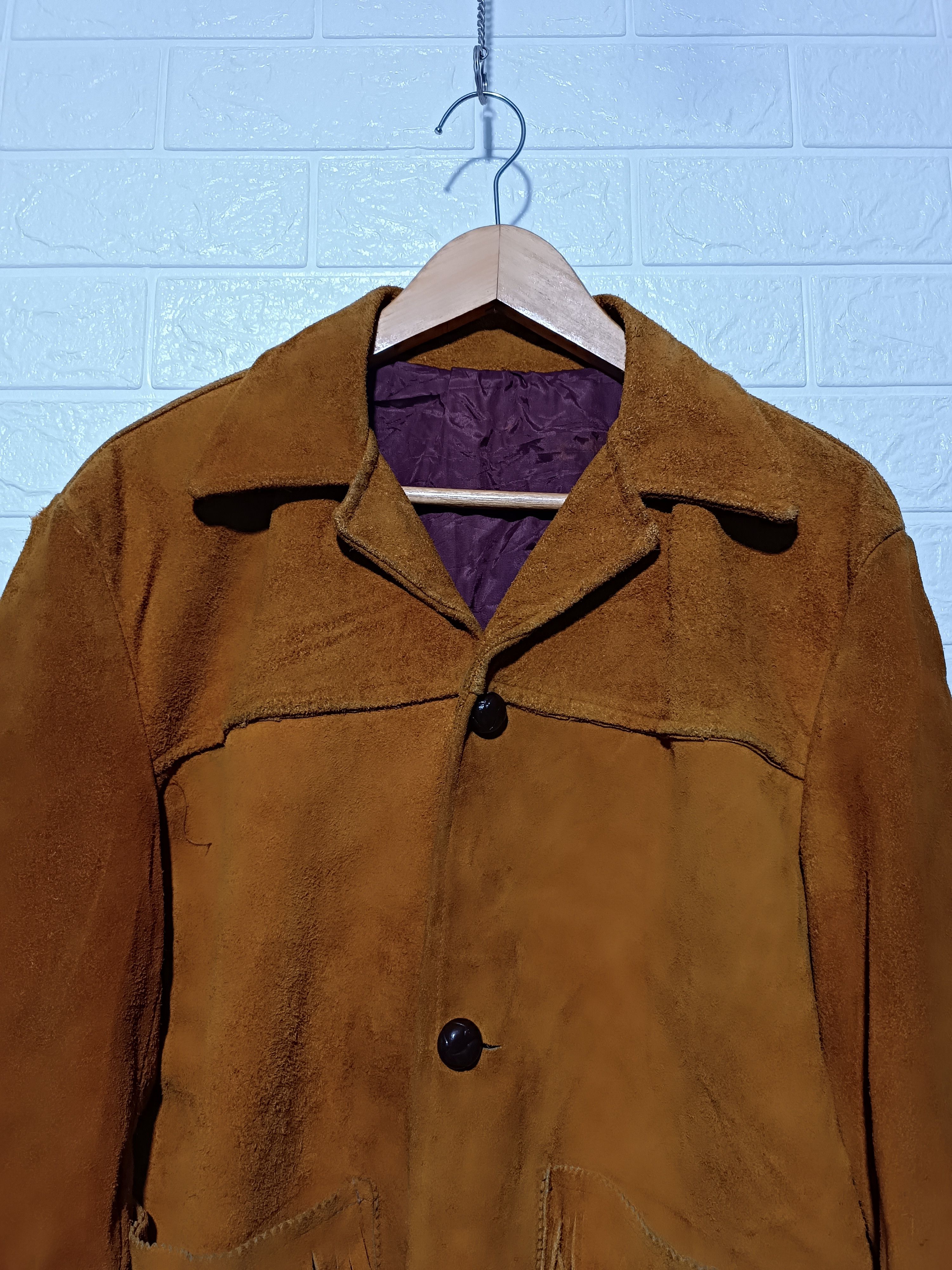 Vintage Vintage Western Suede Leather Jacket Size US M / EU 48-50 / 2 - 3 Thumbnail