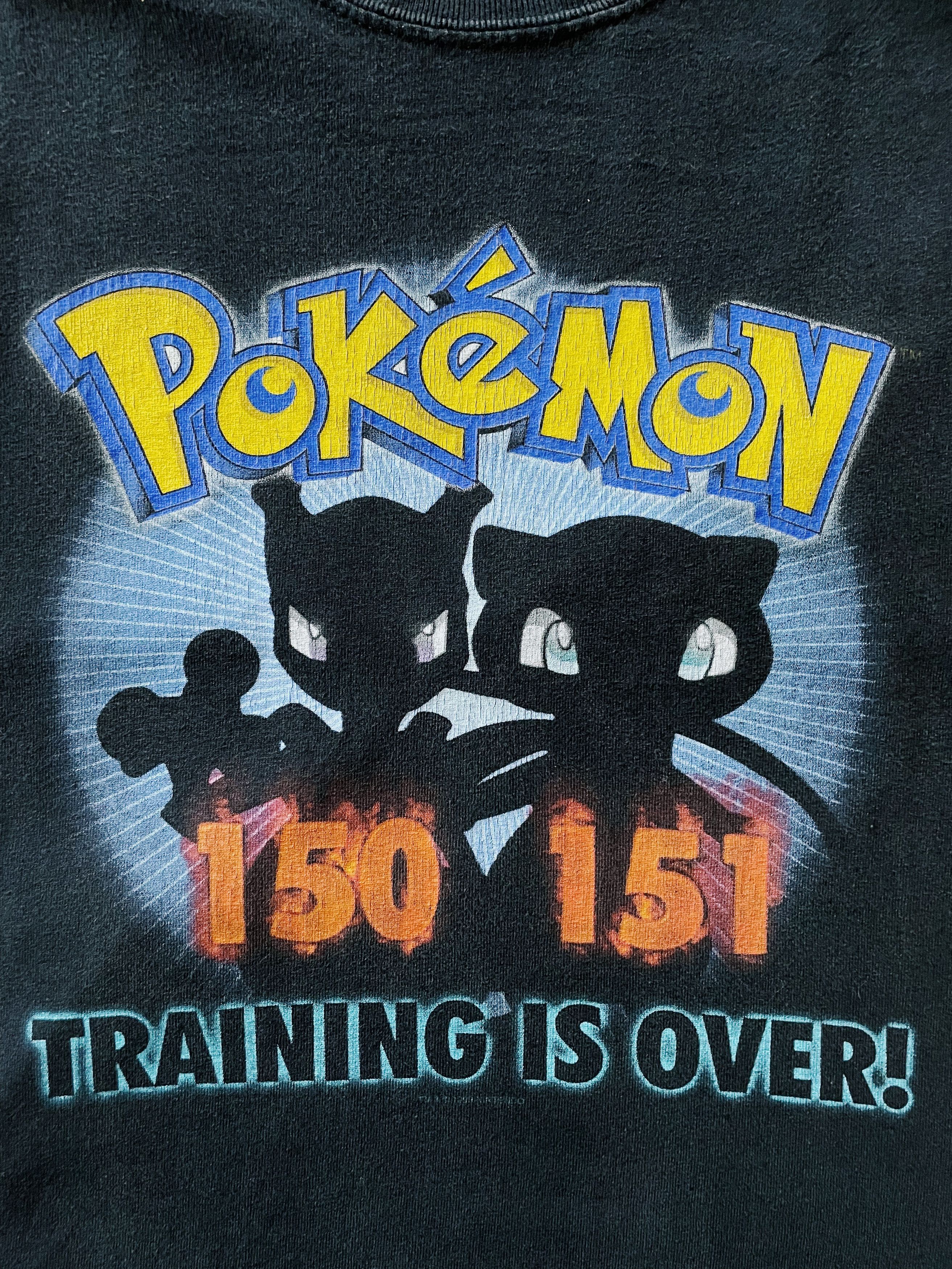 Nintendo Vintage 1999 Nintendo Pokemon Mewtwo / Mew T-shirt Black Size US S / EU 44-46 / 1 - 3 Thumbnail