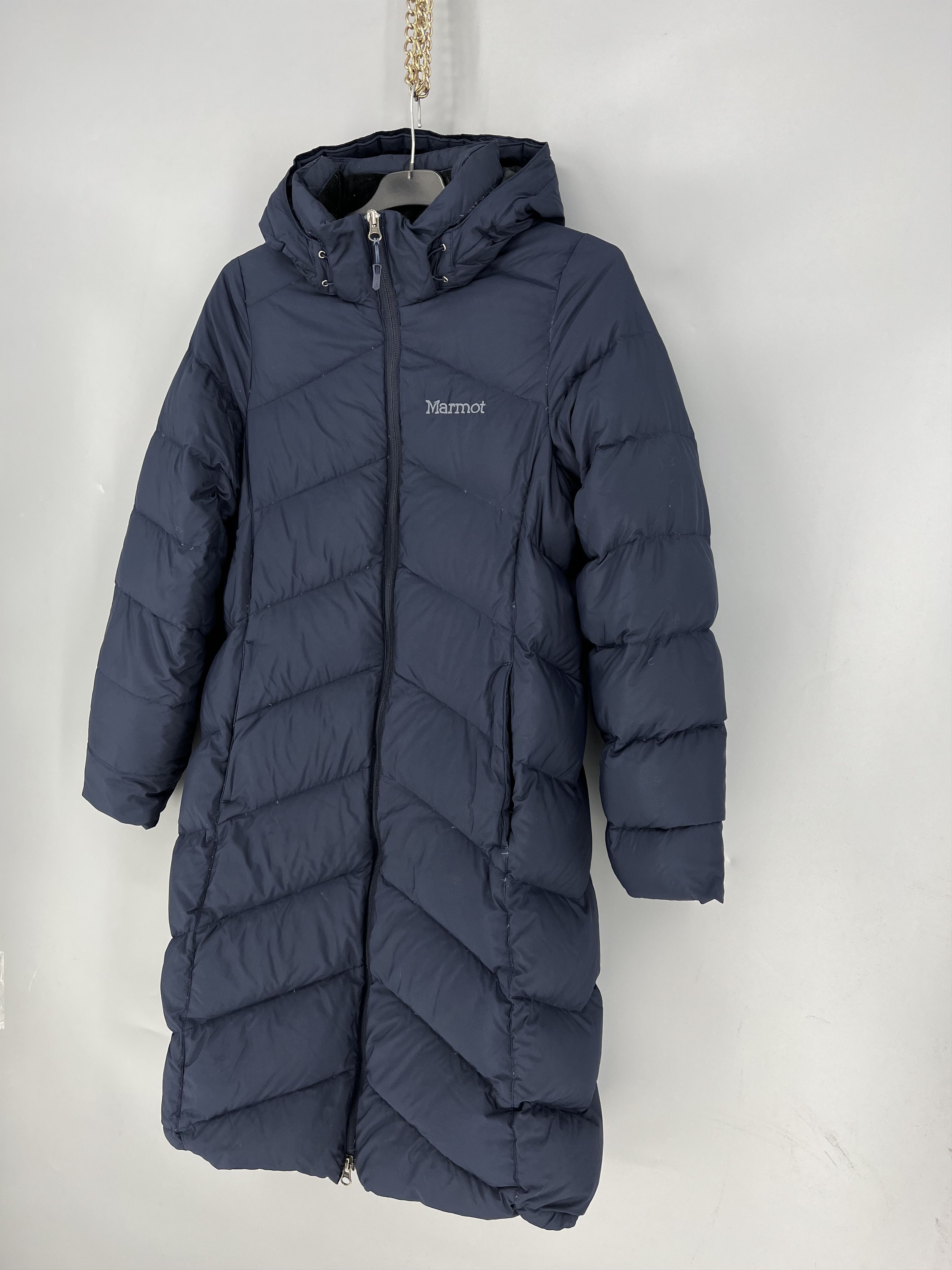 Marmot Marmot Women's Long Down Coat Parka 700 Fill Hooded Size M / US 6-8 / IT 42-44 - 4 Thumbnail