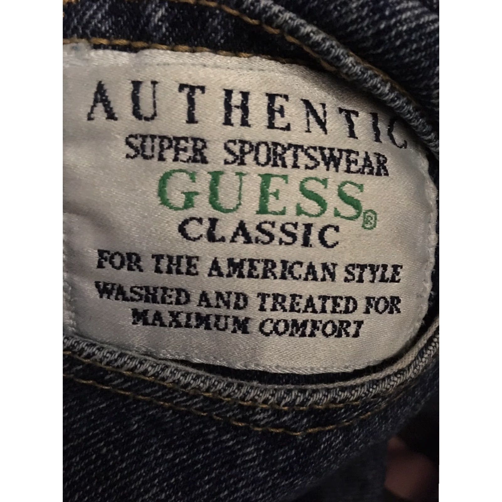 Guess VINTAGE Guess Jeans High Waist Sz 28 25" Waist 80s 1980s Super Sportswear USA Size 28" / US 6 / IT 42 - 7 Thumbnail