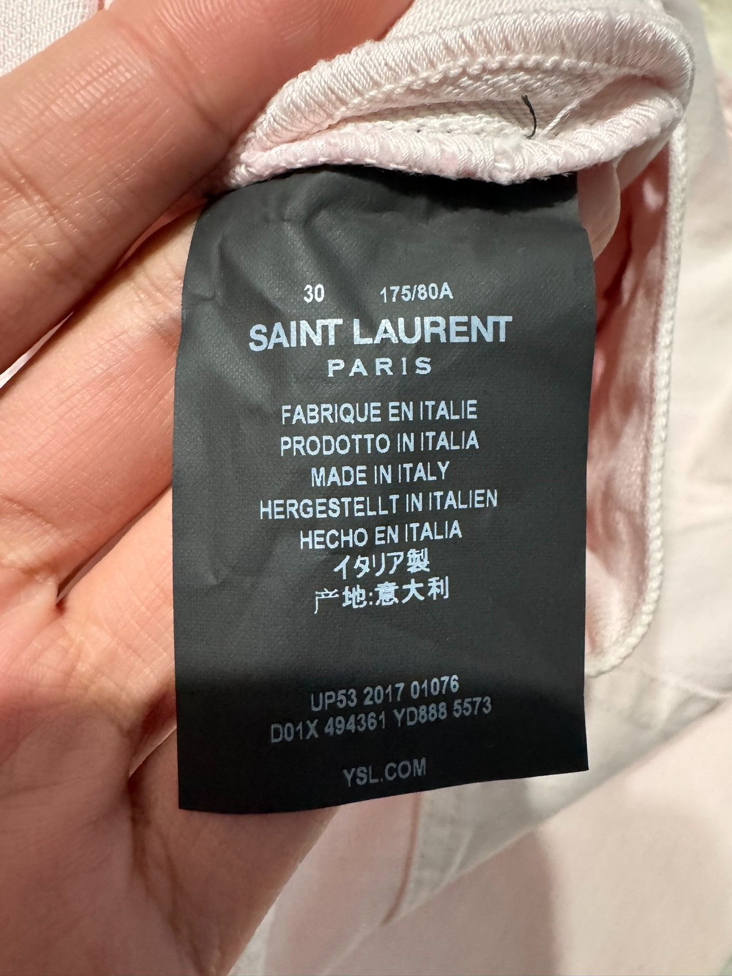 Saint Laurent Paris Saint laurent Graduated skinny jeans 2501-Nextarrow Size US 30 / EU 46 - 4 Thumbnail