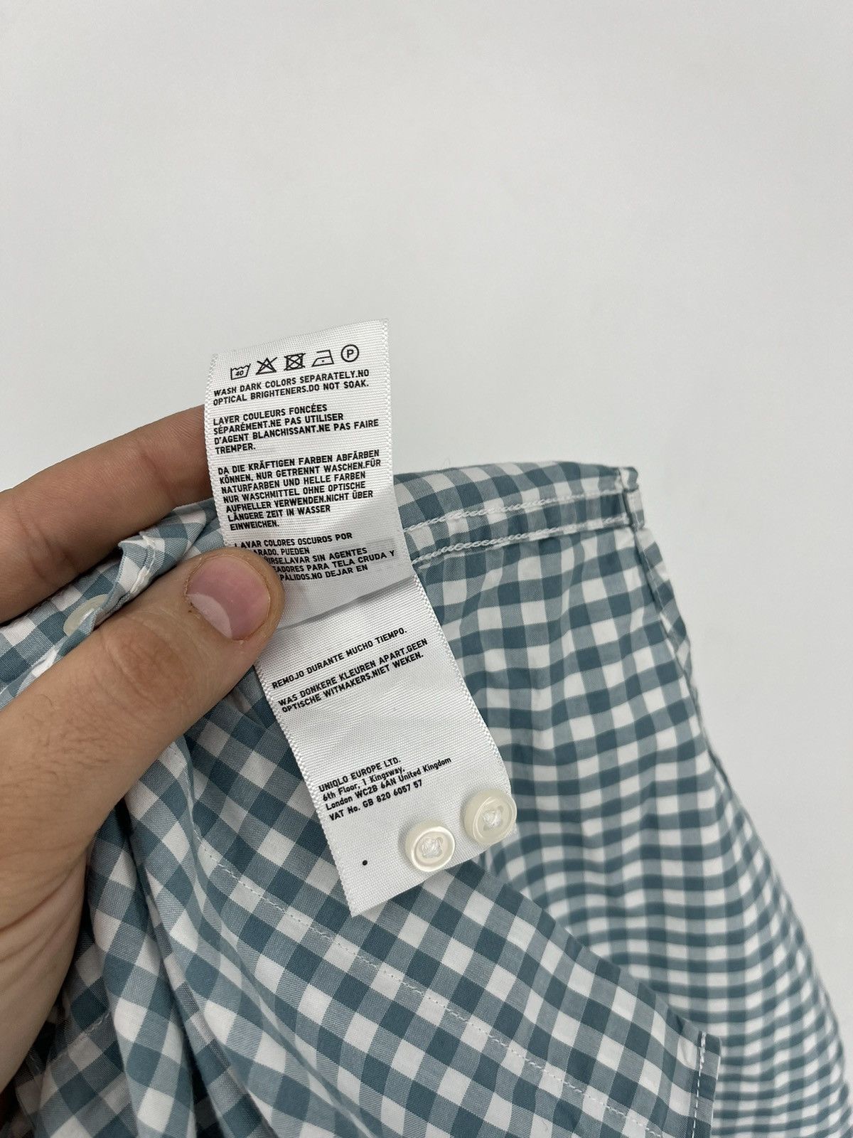 Uniqlo × Vintage Vintage Uniqlo Plaid Blake Cotton Flannel Streetwear Style Size US L / EU 52-54 / 3 - 11 Thumbnail