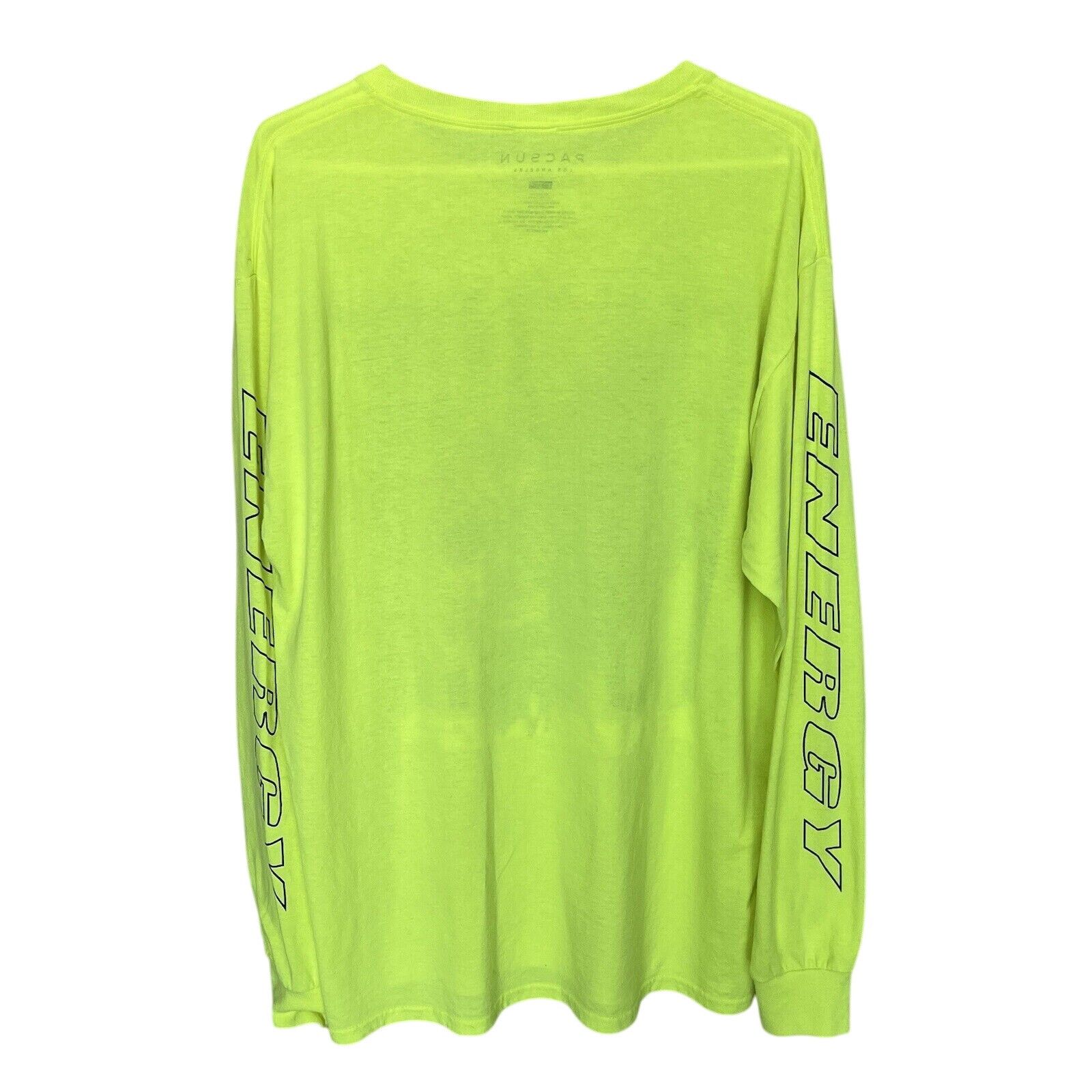 Pacsun Pacsun | Los Angeles Future Energy Long Sleeve Shirt Yellow Size US L / EU 52-54 / 3 - 6 Thumbnail