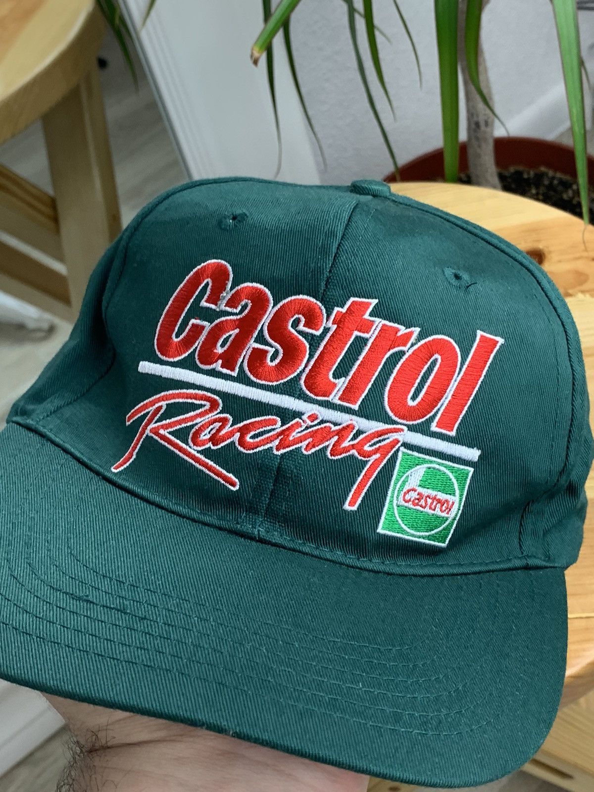 Other Vintage Racing Castrol Cap Hat Trucker Cap size: OS Size ONE SIZE - 8 Thumbnail