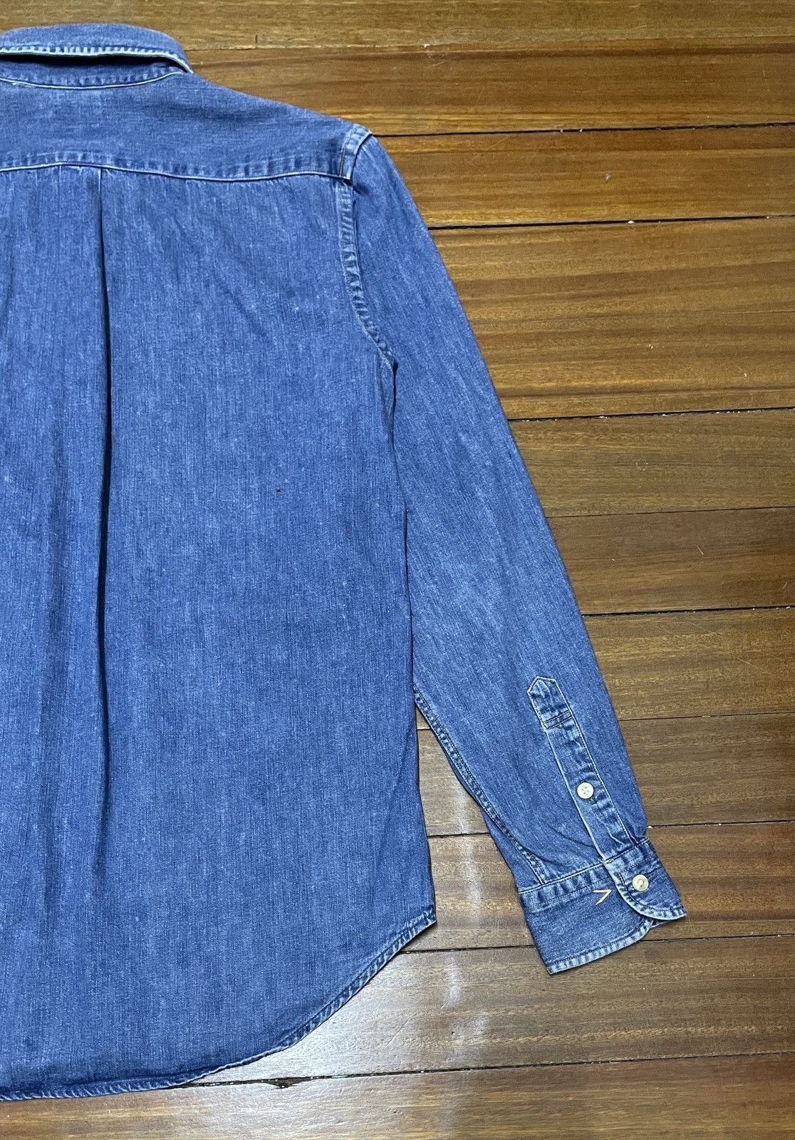 Japanese Brand Very Rare Vintage Japanese Brand Orslow Chambray Shirt 2000s Size US M / EU 48-50 / 2 - 6 Thumbnail