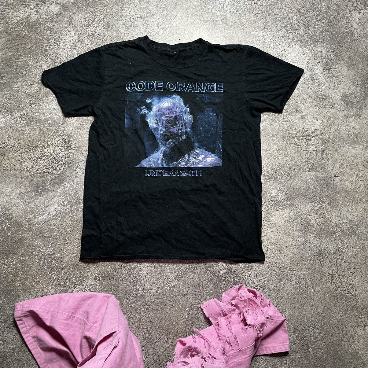 Vintage Vintage Y2K Faded Black Graphic Band Tee Grunge Horror L Size US L / EU 52-54 / 3 - 1 Thumbnail