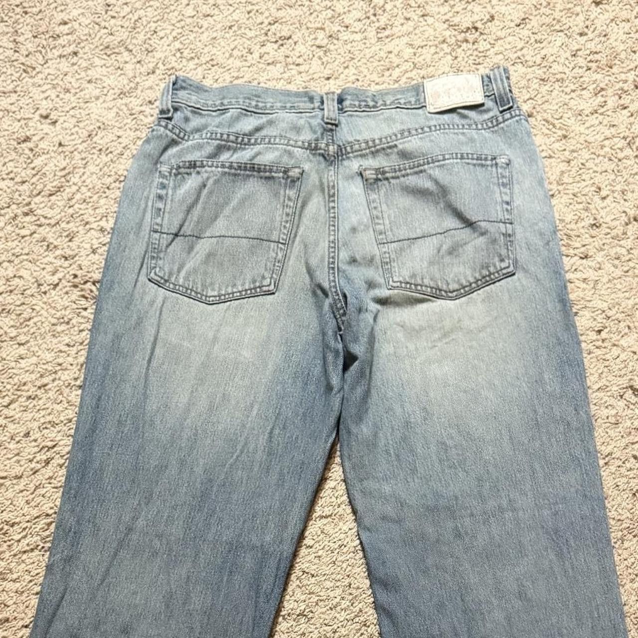 Bullhead Denim Co. Y2K Vintage Bullhead Wide Leg Baggy Streetwear Jeans 34" Size US 34 / EU 50 - 6 Thumbnail