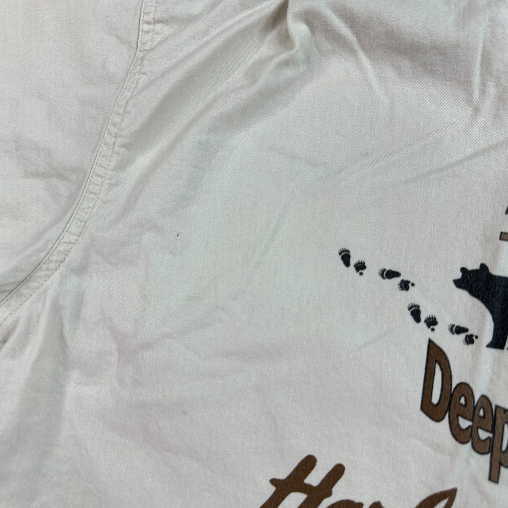 Vintage VINTAGE Harley Owners Group HOG Shirt Mens XL Beige Deep Creek Rally Button Up Size US XL / EU 56 / 4 - 5 Thumbnail