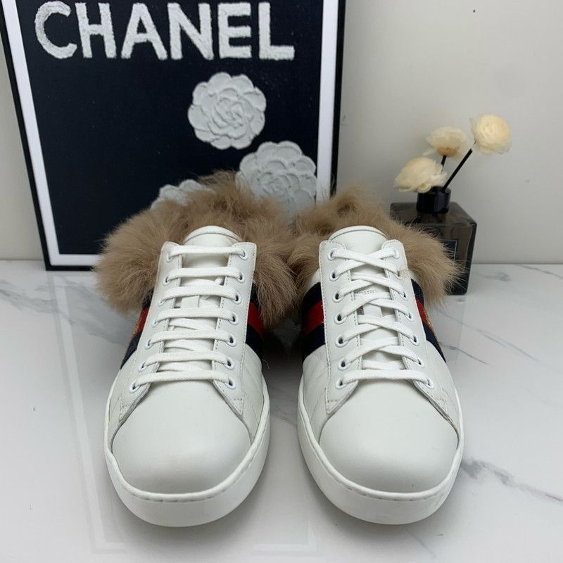 Gucci Gucci Men's Casual Sneakers with Bee Embroidery - Size US 10.5 / EU 43-44 - 2 Thumbnail