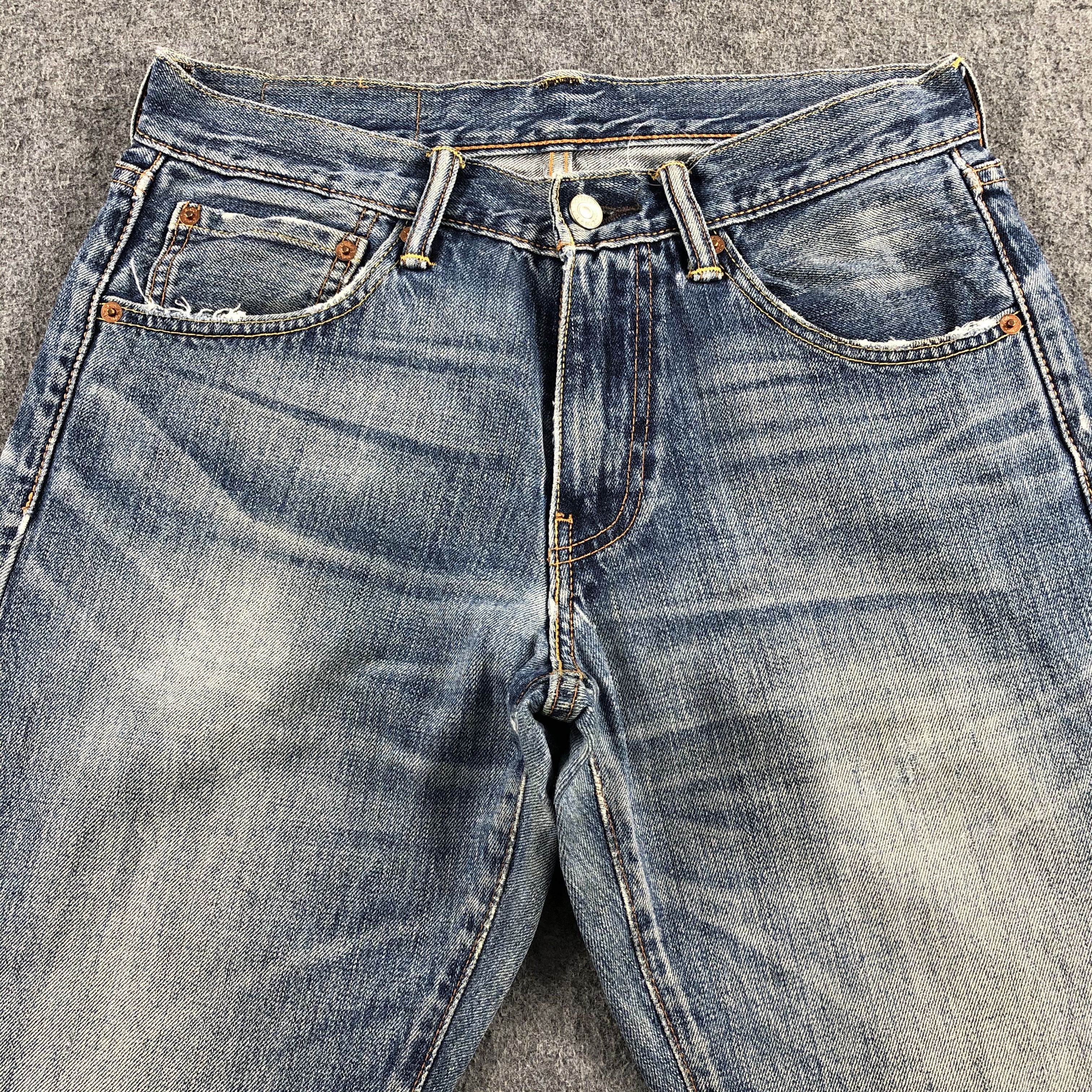 Levi's Vintage Blue Wash Levis 503 Jeans-J1779 Size US 31 - 3 Thumbnail
