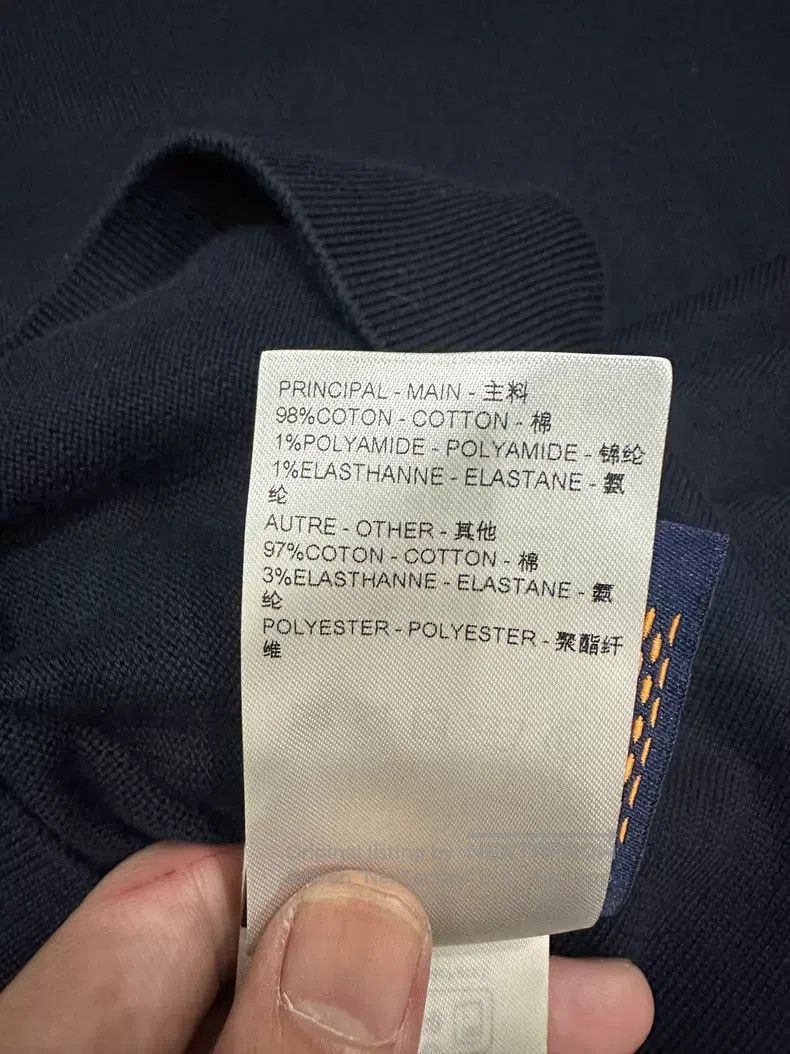 Louis Vuitton Louis Vuitton Blue short-sleeved polo shirt Size US S / EU 44-46 / 1 - 6 Thumbnail