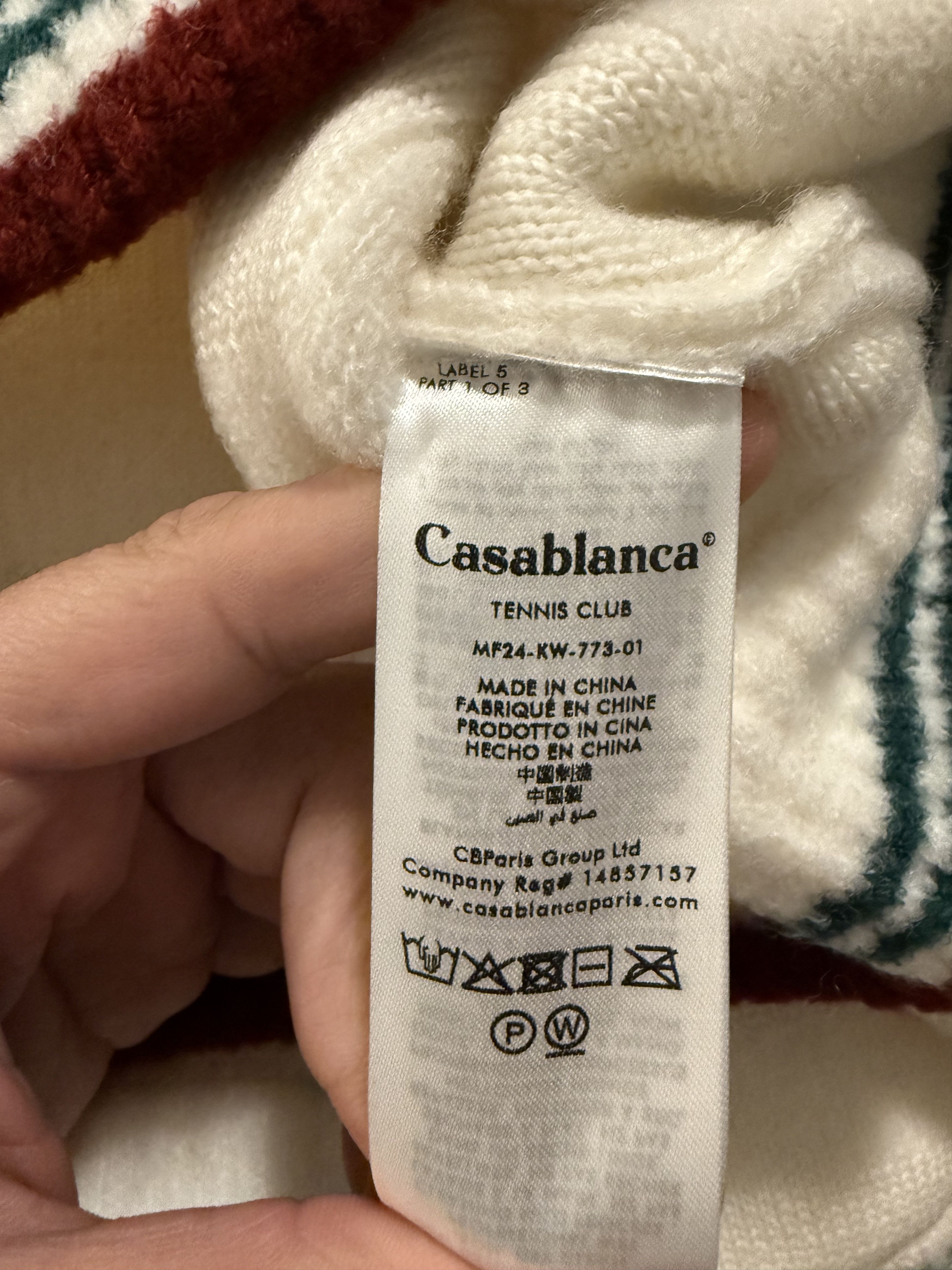 Casablanca *MSG TO OFFER* Casablanca Laurel Jumper BNWT Size US M / EU 48-50 / 2 - 5 Thumbnail