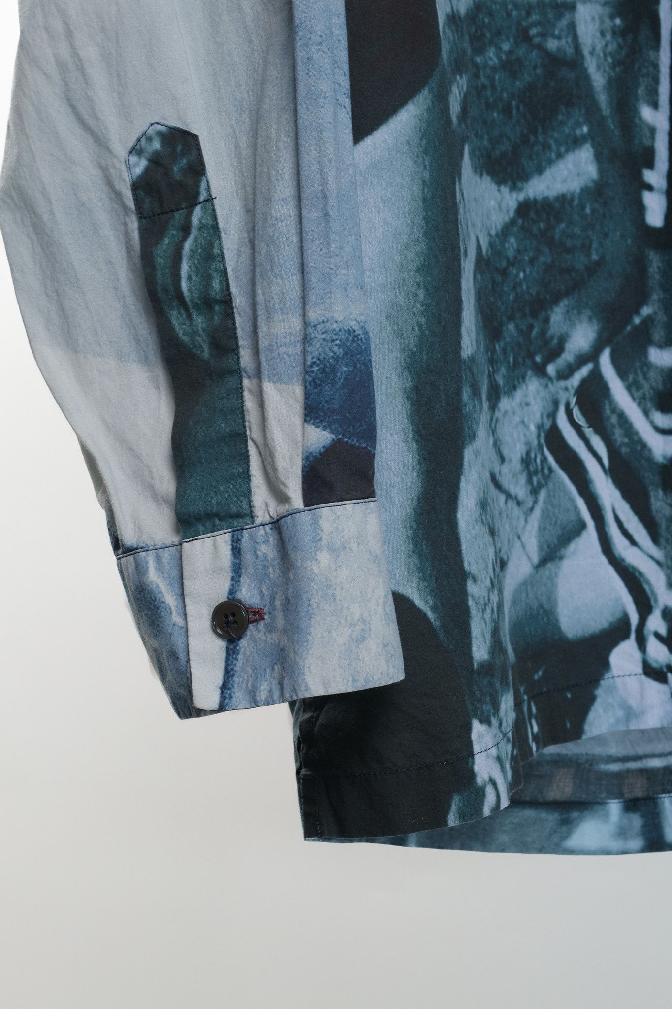 Paul Smith Paul Smith Mainline Beach Graphic Button Down Shirt Size US L / EU 52-54 / 3 - 6 Thumbnail