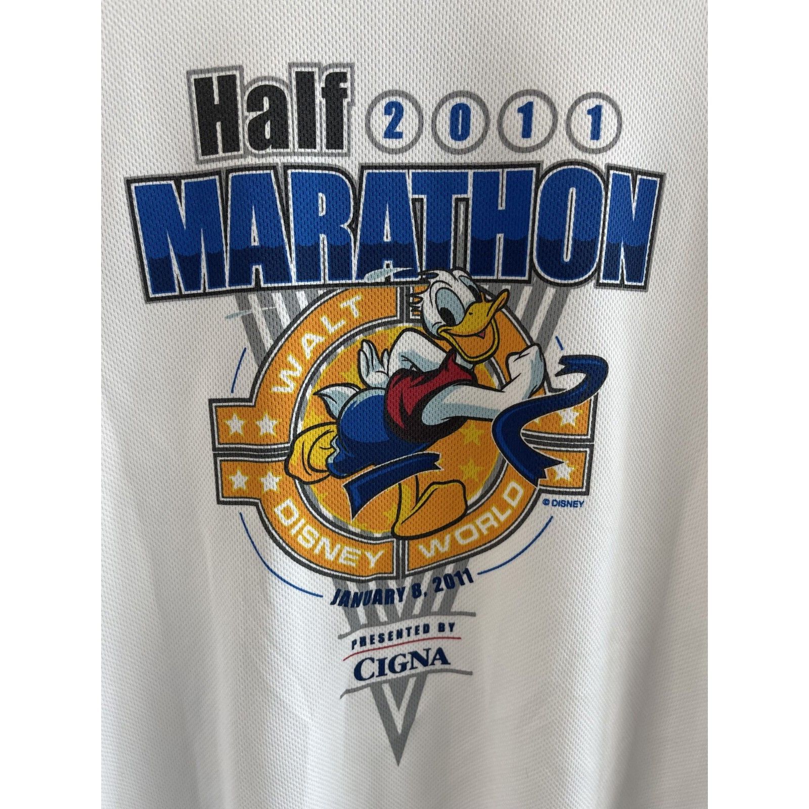 Disney VTG 80S 90S Y2K CHAMPION 2011 DISNEY HALF MARATHON DRI FIT S Size US M / EU 48-50 / 2 - 2 Thumbnail