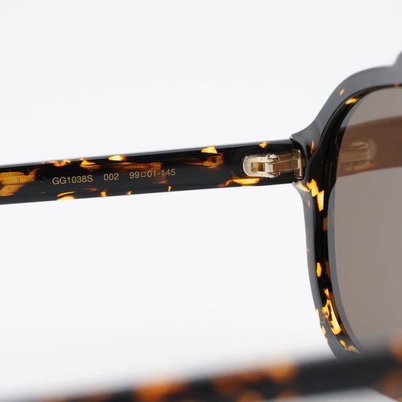 Gucci Gucci GG1038S 002 Sunglasses Havana Aviator Frame, Brown Size ONE SIZE - 6 Thumbnail