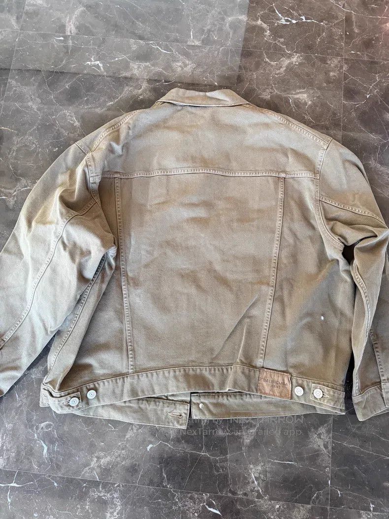 Balenciaga Balenciaga Denim Jacket Size US XS / EU 42 / 0 - 7 Thumbnail