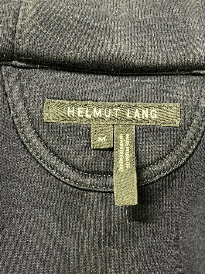 Helmut Lang Helmut Lang Navy Tape Zip-up Hoodie Size US S / EU 44-46 / 1 - 10 Thumbnail