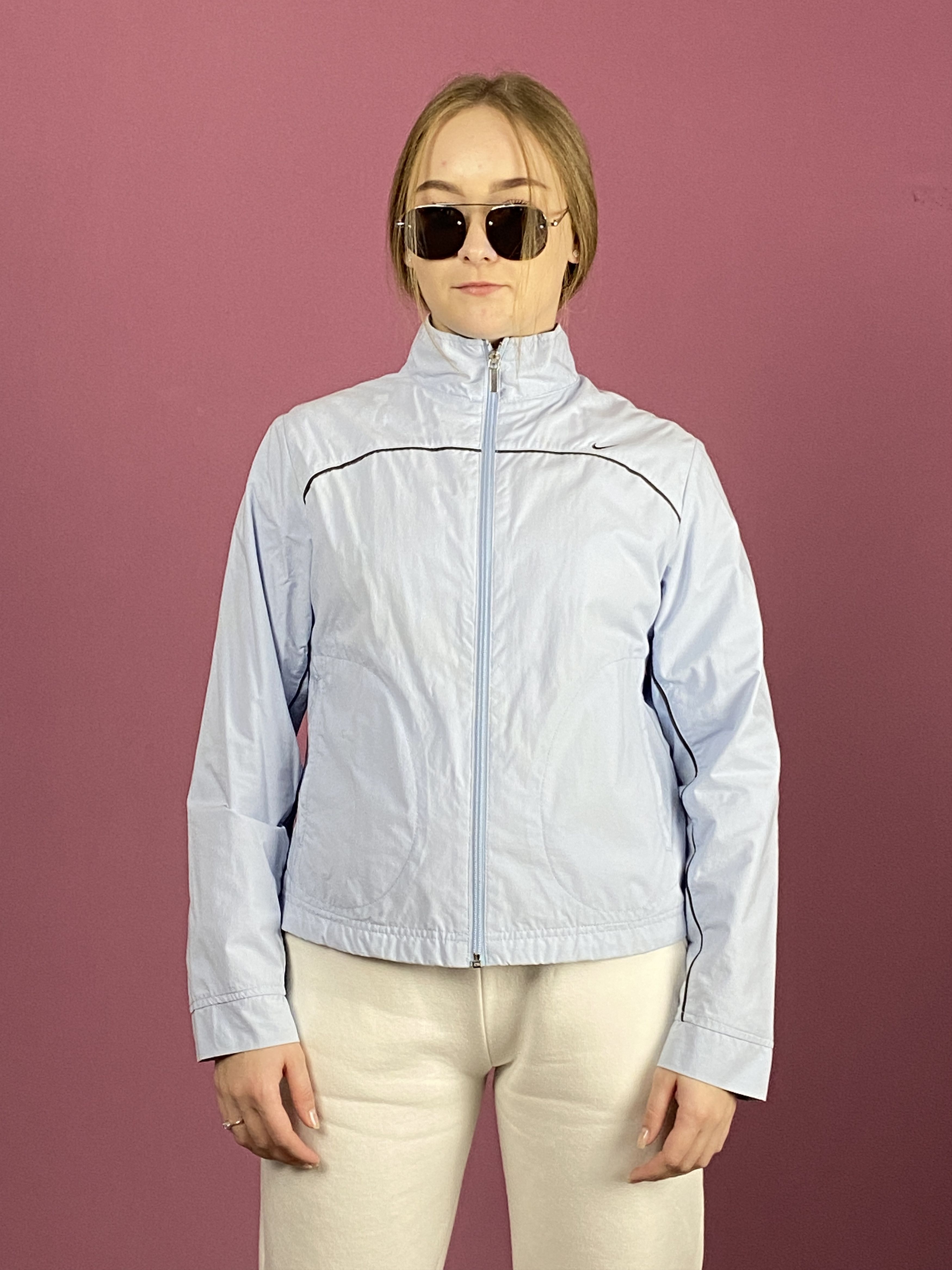 Nike × Vintage Nike Vintage Women's Windbreaker Jacket - XS Size XS / US 0-2 / IT 36-38 - 1 Thumbnail