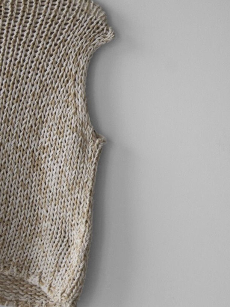 Sportmax ITALIAN LABEL early 2000s KNITTED YARN ZIPPED VEST GILET Size L / US 10 / IT 46 - 3 Thumbnail