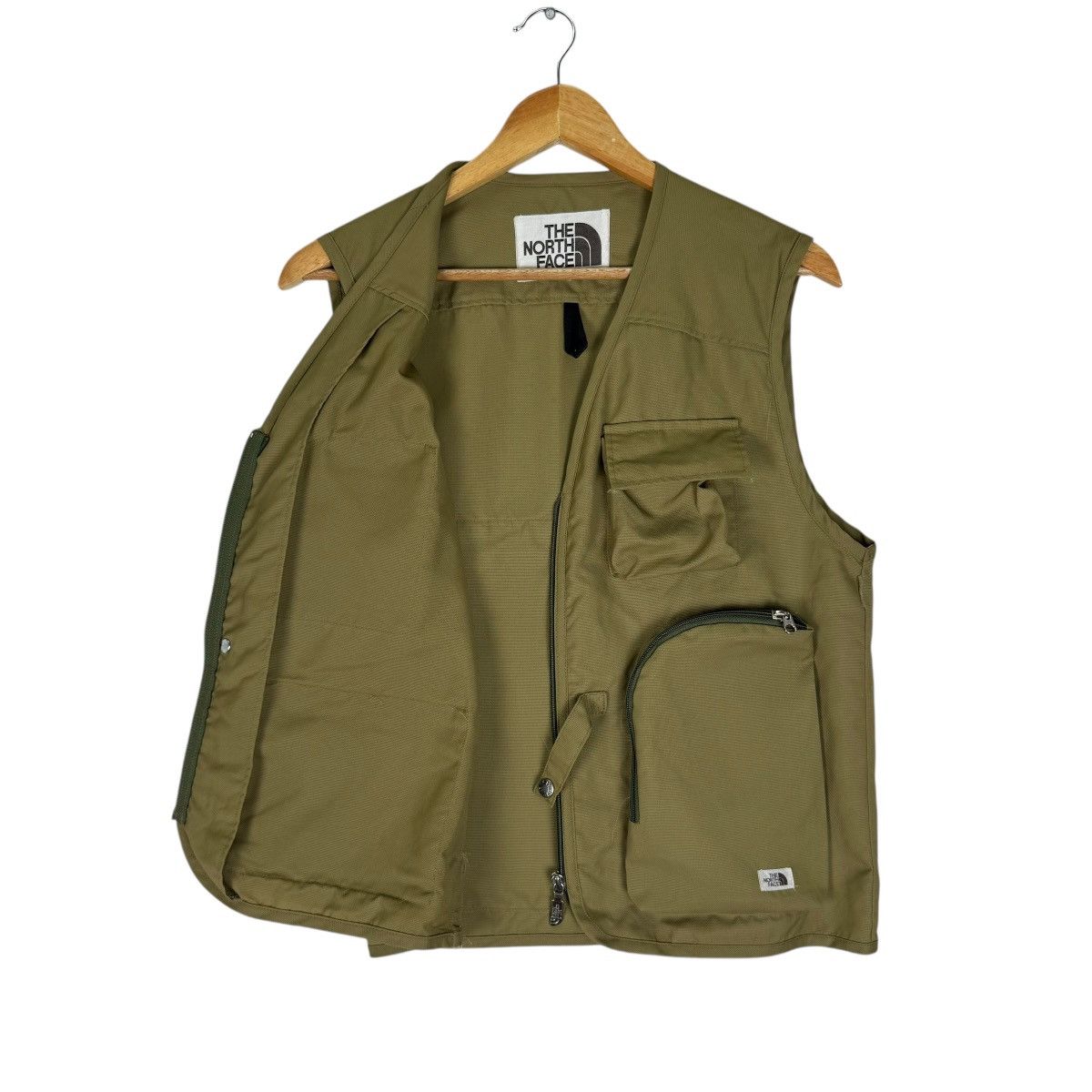 The North Face × Vintage ❄️THE NORTH FACE WHITE LABEL UTILITY POCKET VEST Size US L / EU 52-54 / 3 - 8 Thumbnail