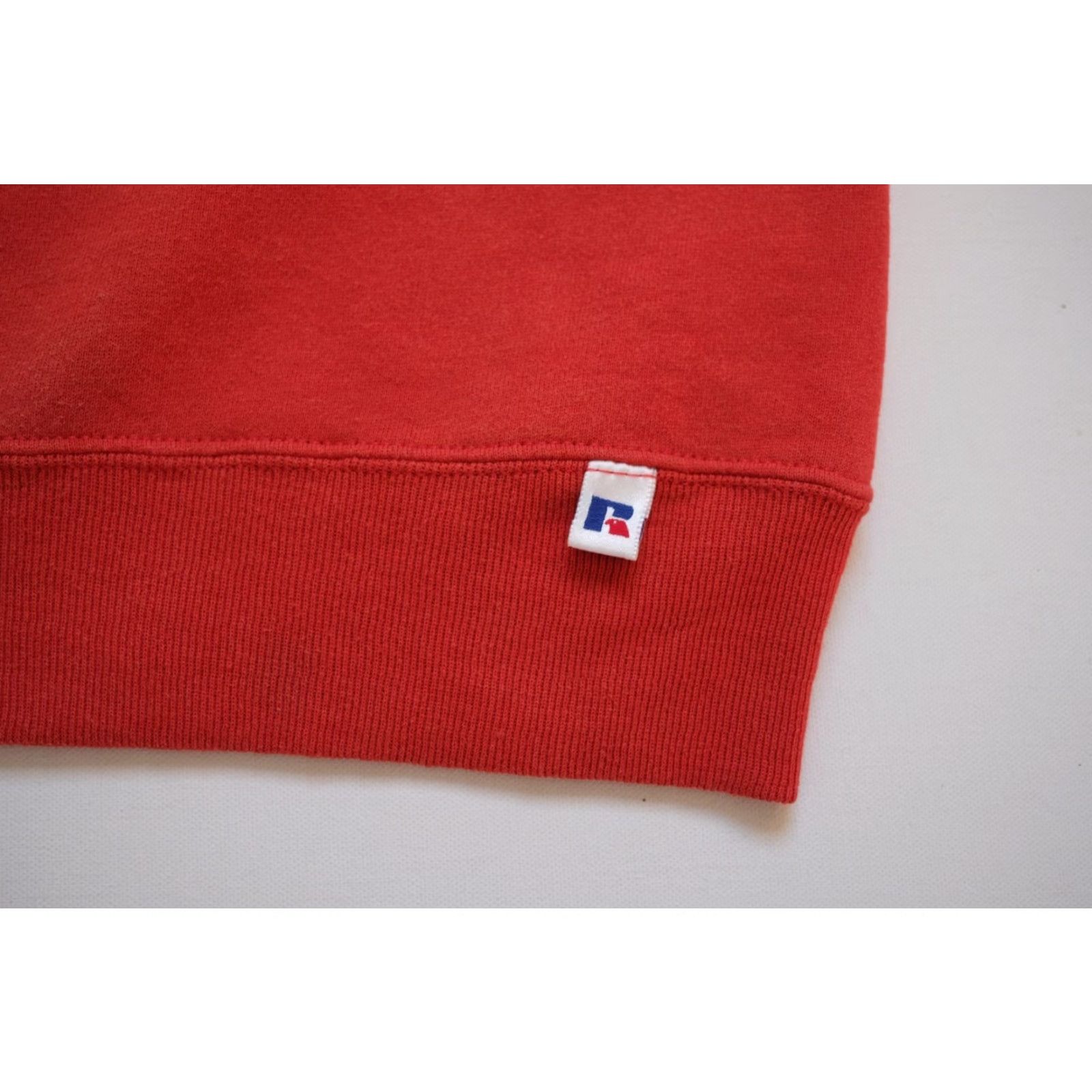 Russell Athletic VINTAGE RUSSELL ATHLETICS CREW SWEATSHIRT L RED USA MILITARY MARINE ACADEMY FADED 80s MEN Size US L / EU 52-54 / 3 - 7 Thumbnail