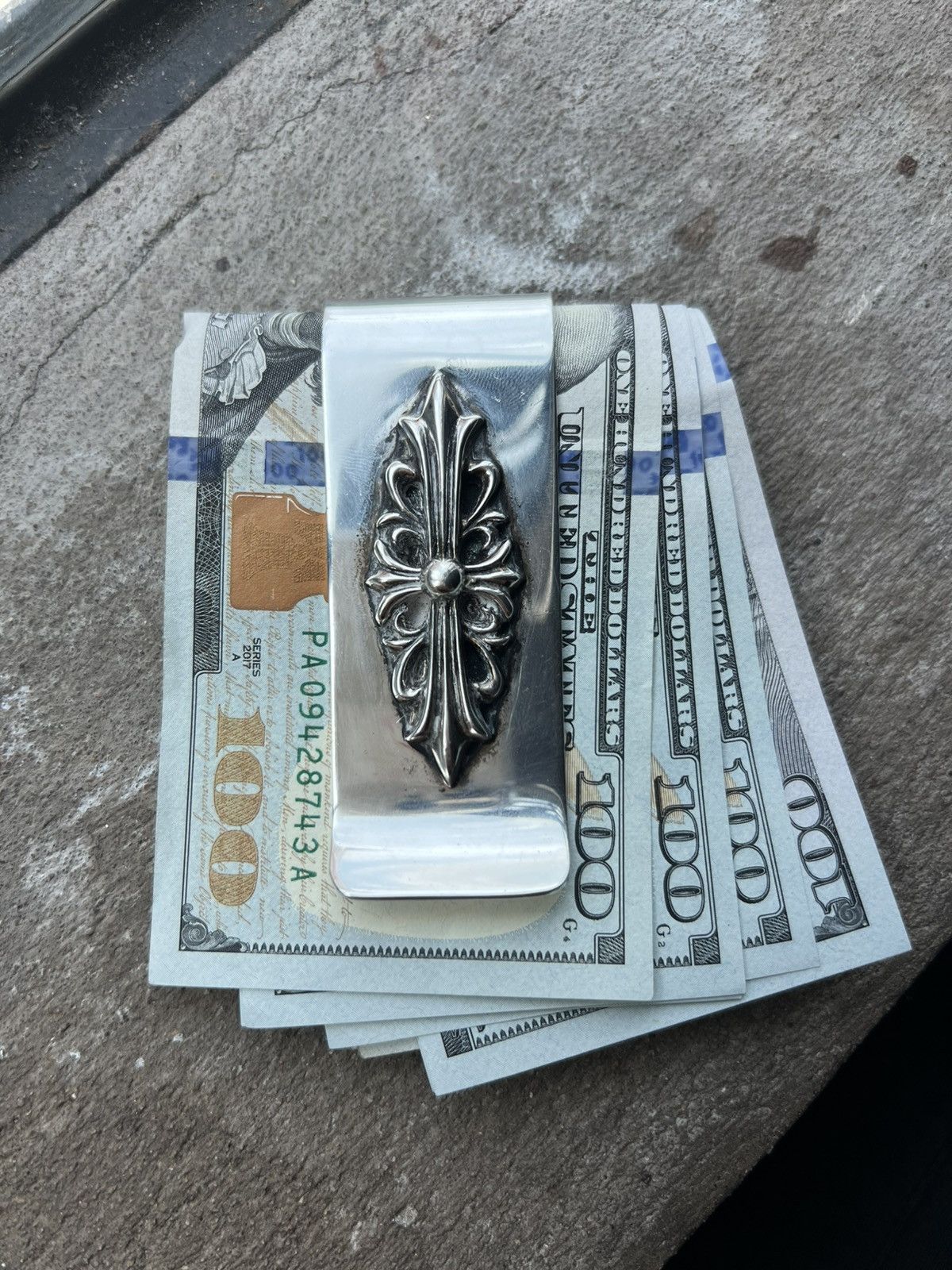 Chrome Hearts Chrome hearts floral money clip Size ONE SIZE - 1 Thumbnail