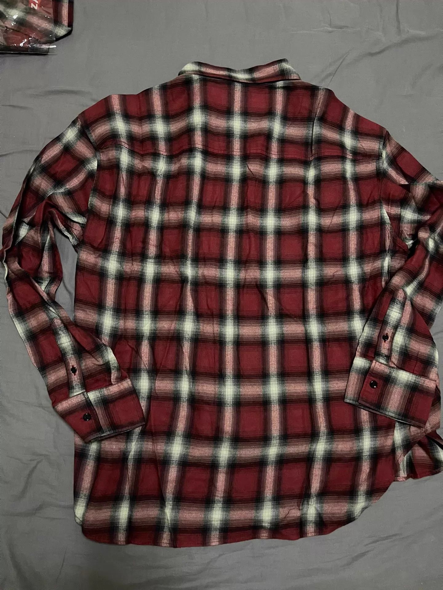 Human Made CPFM Double Check Red Checkered Smiley Shirt Size S/M New Size US M / EU 48-50 / 2 - 3 Thumbnail