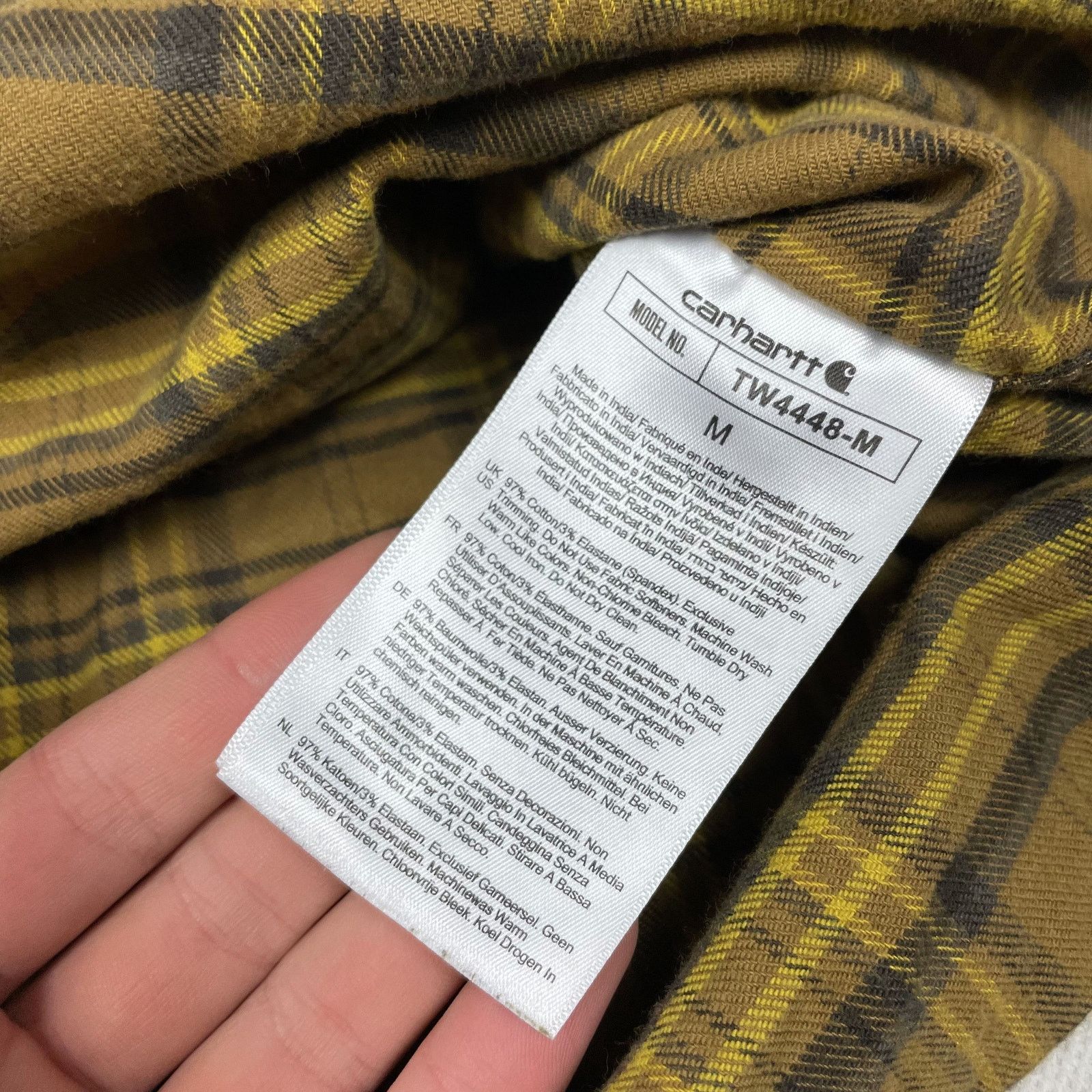 Carhartt Carhartt Men's Plaid Rugged Flex Relaxed Fit Flannel Shirt M Size US M / EU 48-50 / 2 - 6 Thumbnail