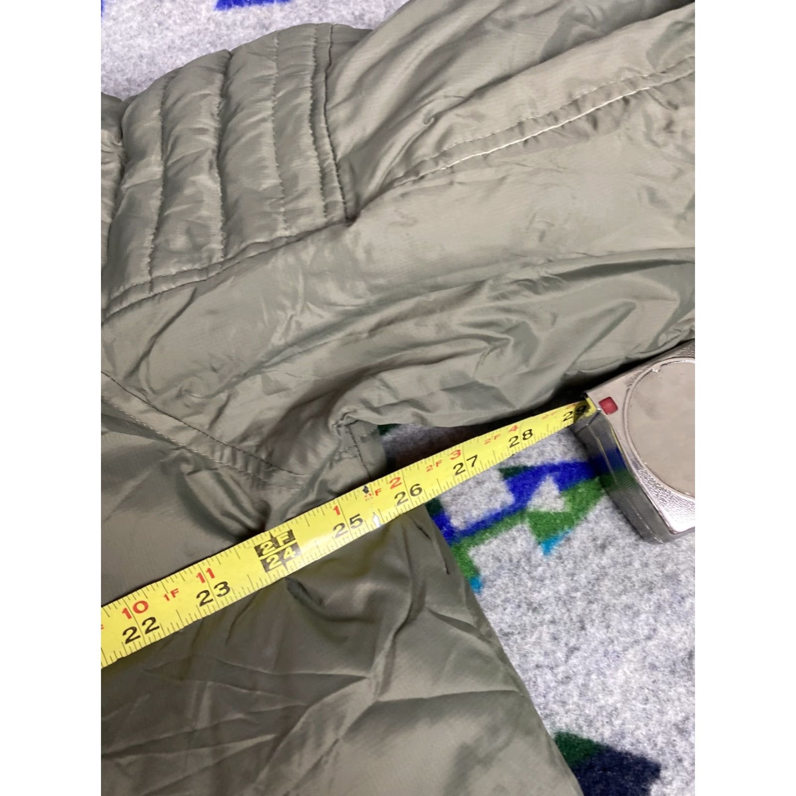 Calvin Klein Calvin Klein Down Feather Long Jacket Hoodie Coat XL Mens Green Size US XL / EU 56 / 4 - 8 Thumbnail